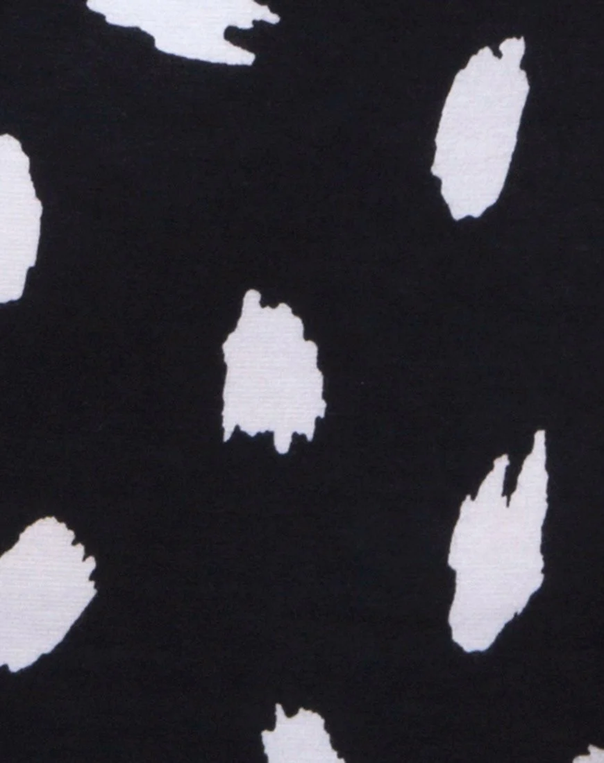 Lucine Kleid aus Diana Dot Schwarz - Image 5