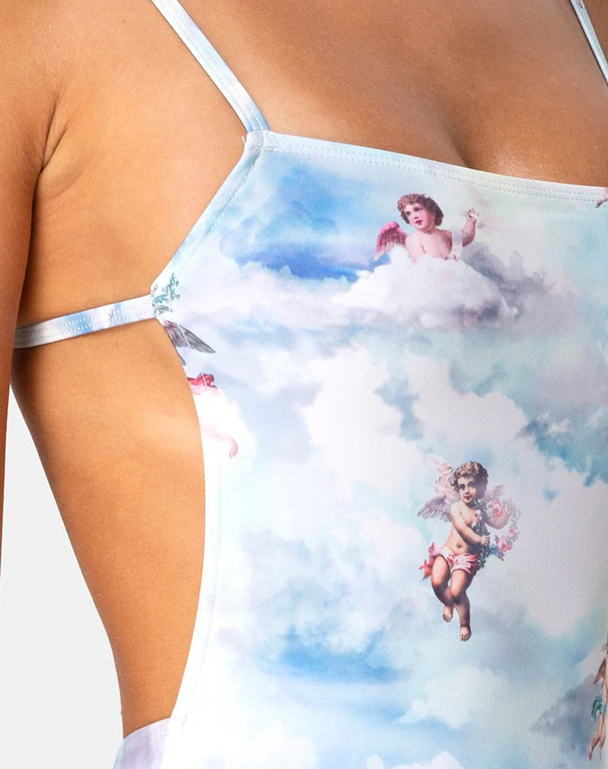 Luelle Badeanzug in Bikini Angel Sky Blue - Image 5