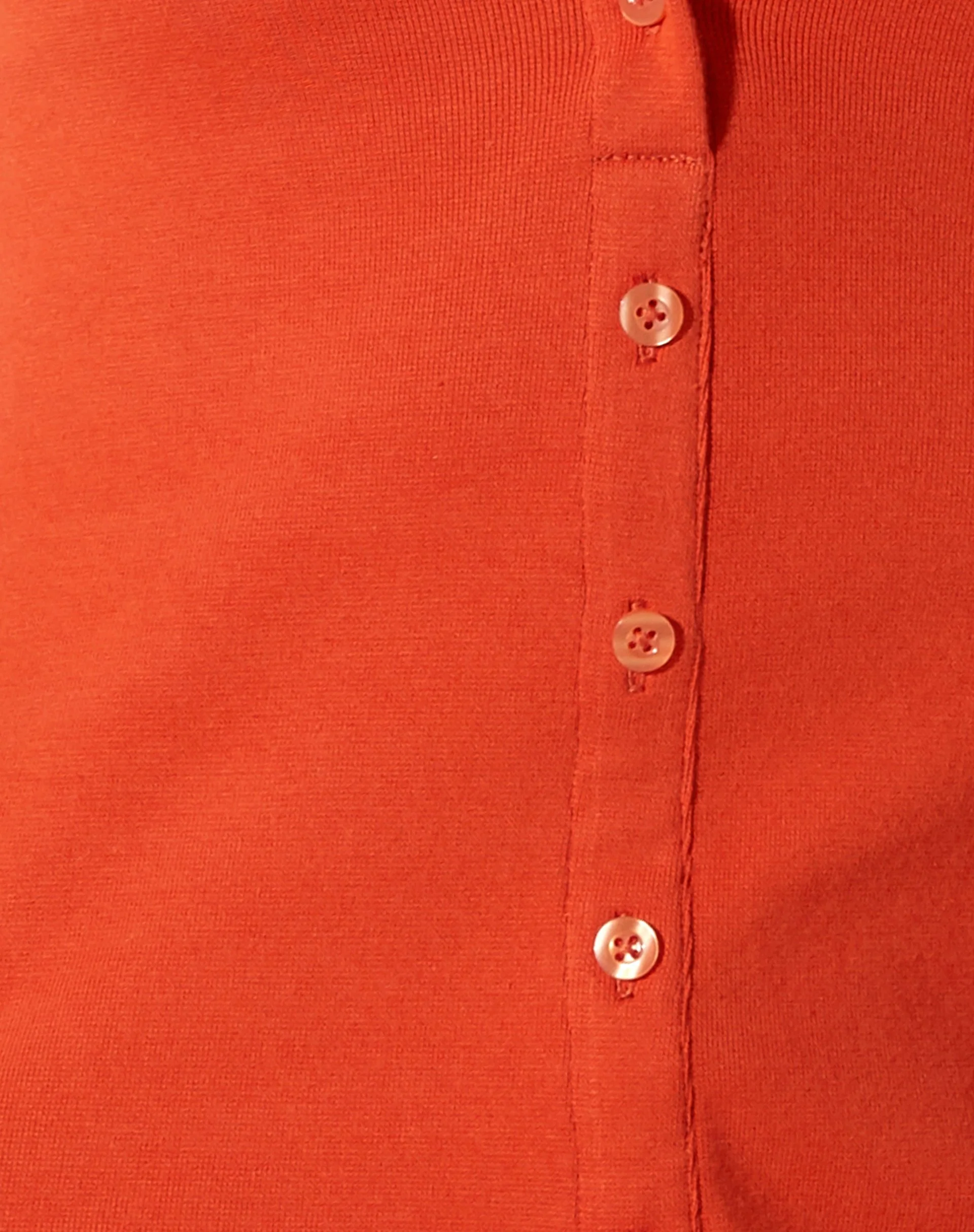 Luiza Minikleid in Rib Tangerine - Image 5
