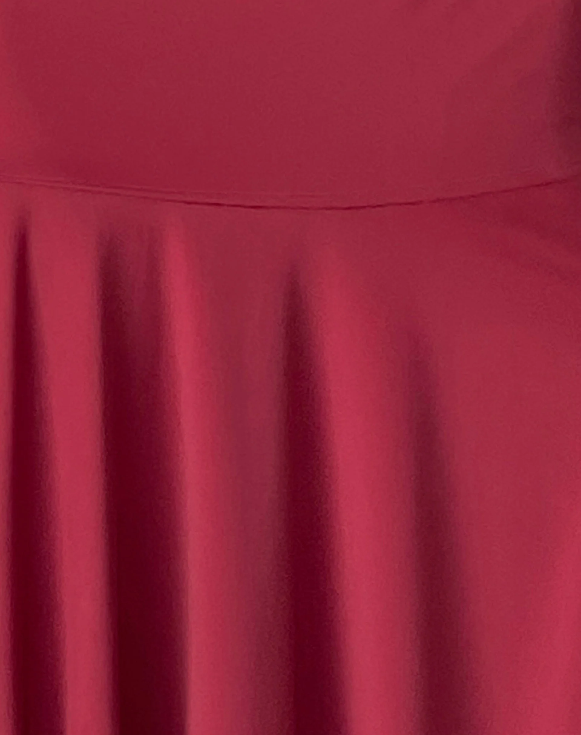 Lula Minirock mit Spitzenbesatz in Dark Cherry - Image 6