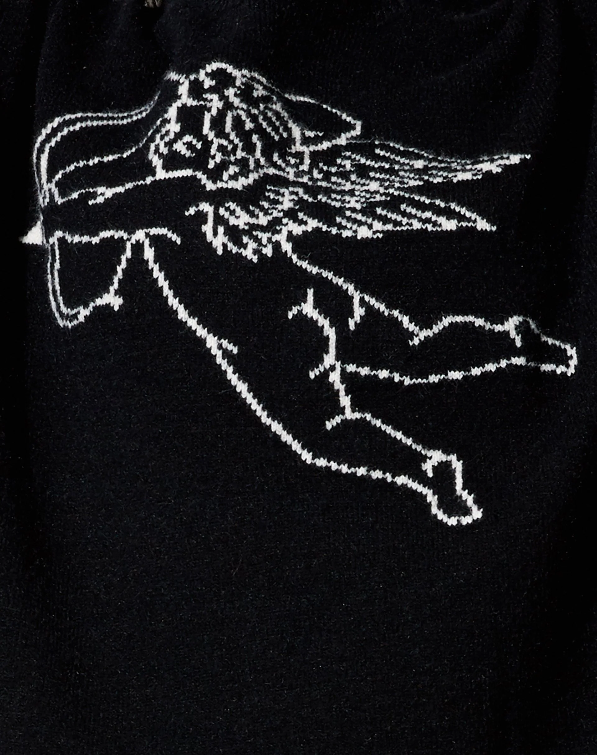 Lulees Pullover aus Strick Schwarz Cherub Elfenbein - Image 7