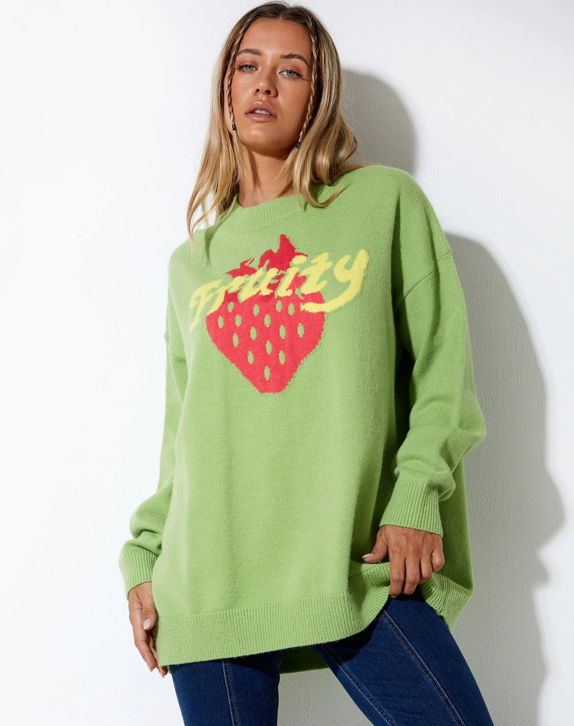 Lulees Pullover in Limette Fruchtig - Image 5