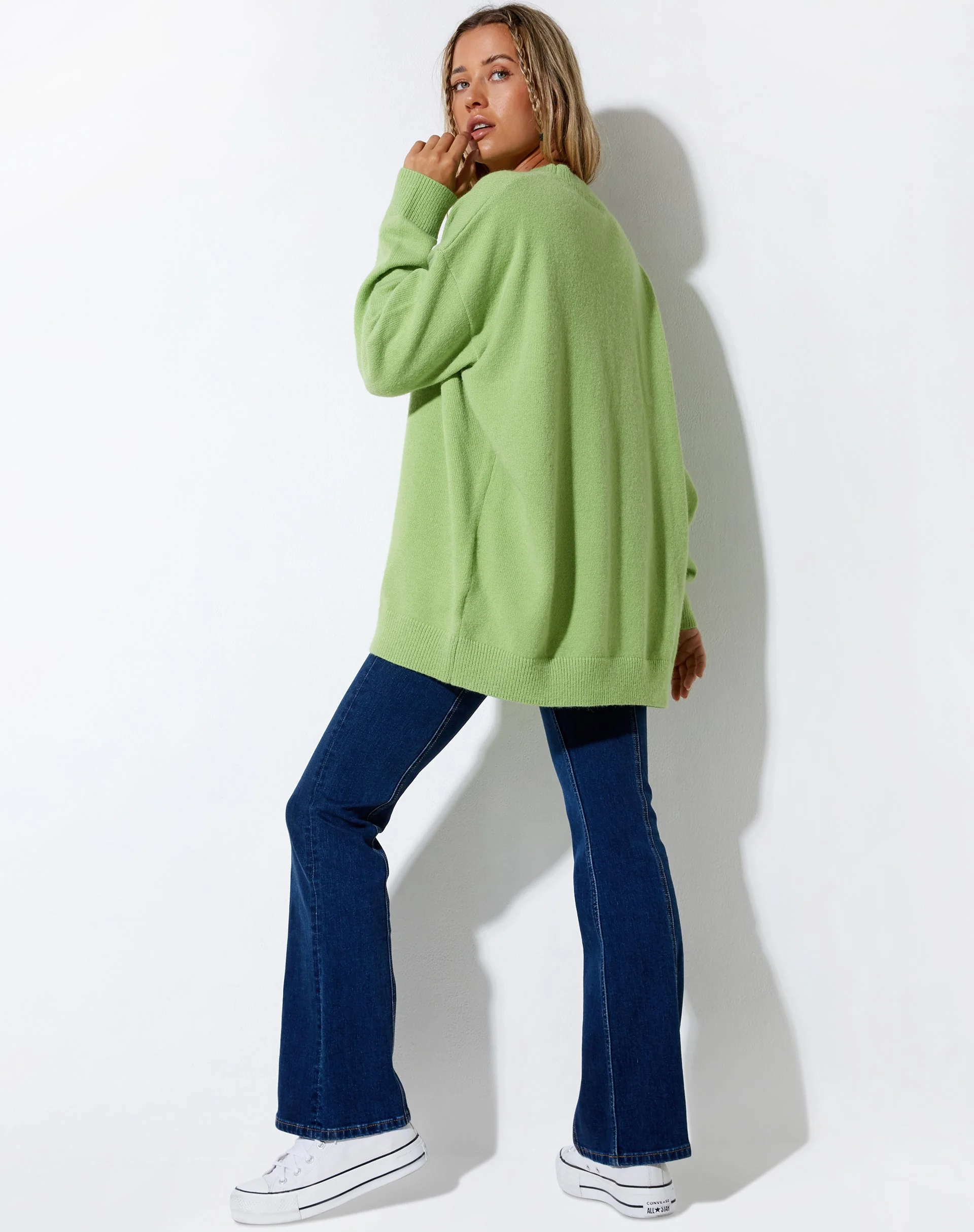 Lulees Pullover in Limette Fruchtig - Image 6