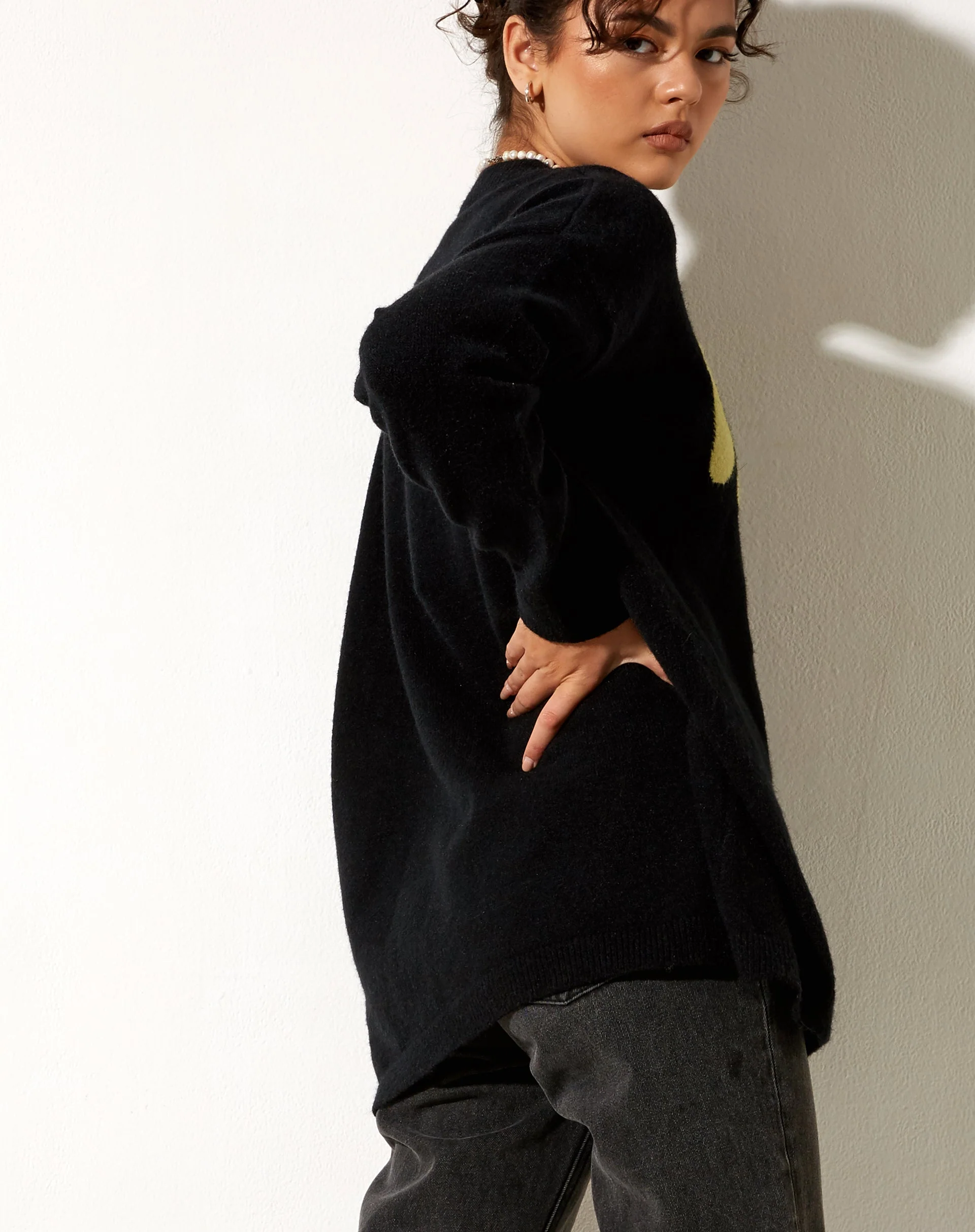 Lulees Pullover in Magic Black - Image 6