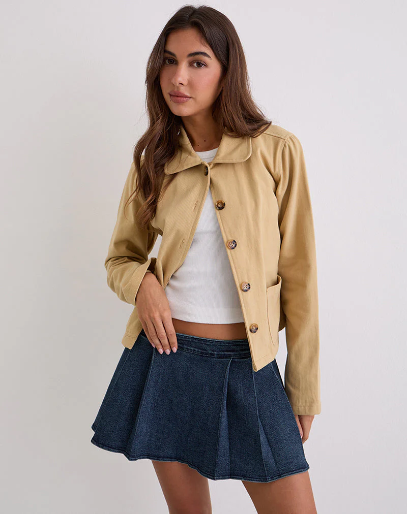 Lupi Mikro-Rock in Chambray Vintage Blau - Image 3