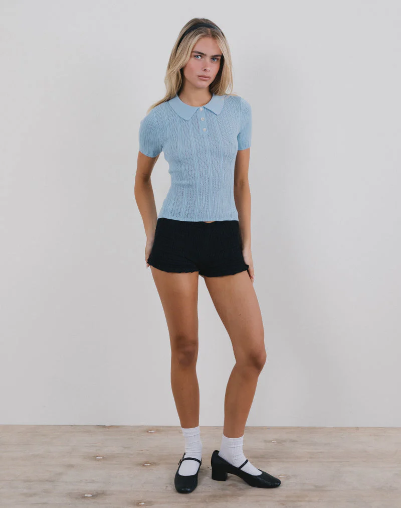 Lynetta Top in Babyblau - Image 4
