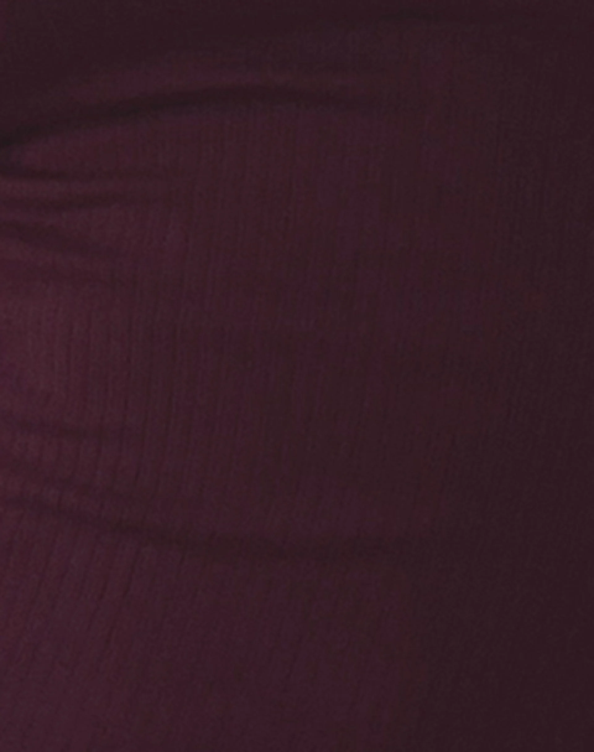 Mabel Langarm-Top mit hohem Halsausschnitt und gerippten Ärmeln in Oxblood - Image 5