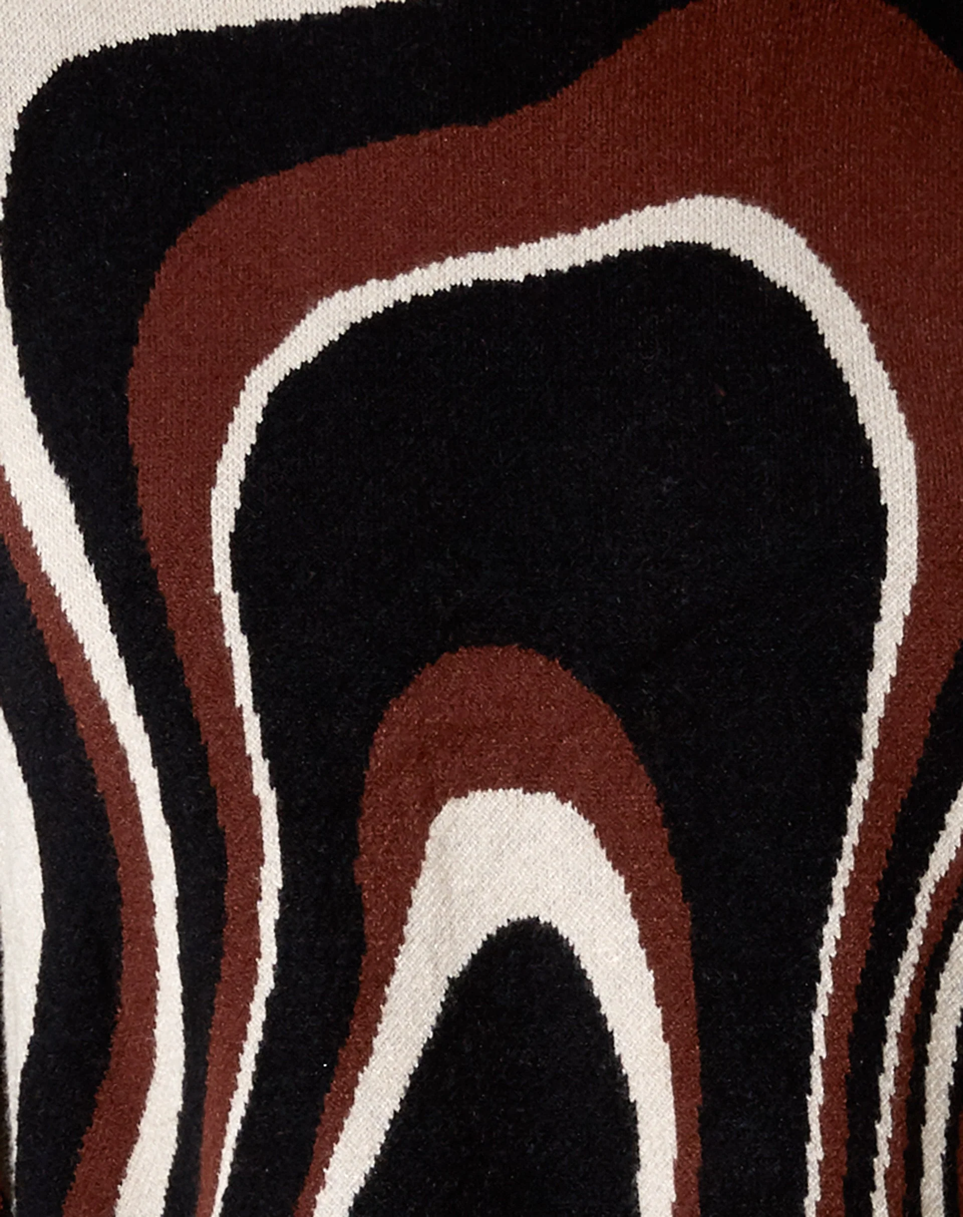 Mably Pullover in Mega Ripple Braun - Image 6
