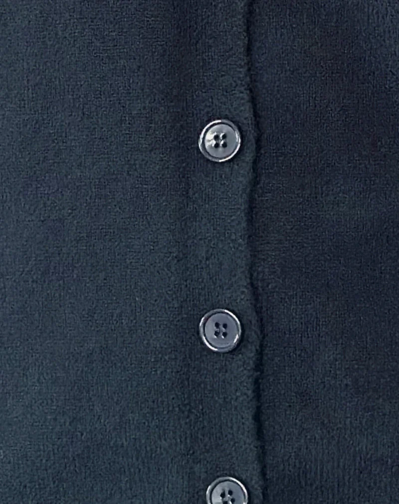 Madera Strickjacke in Dunkelmarine - Image 6