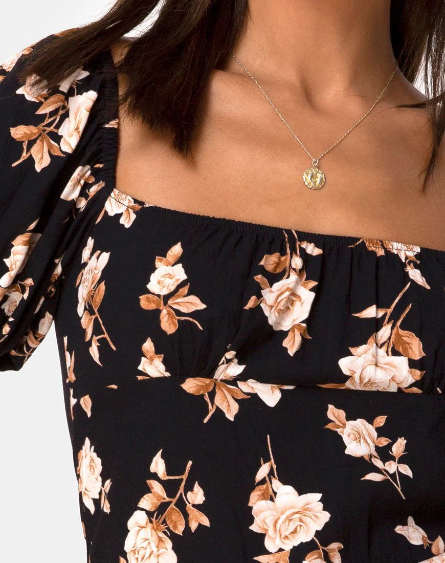 Mafie Kleid in Pfirsichrosa - Image 5
