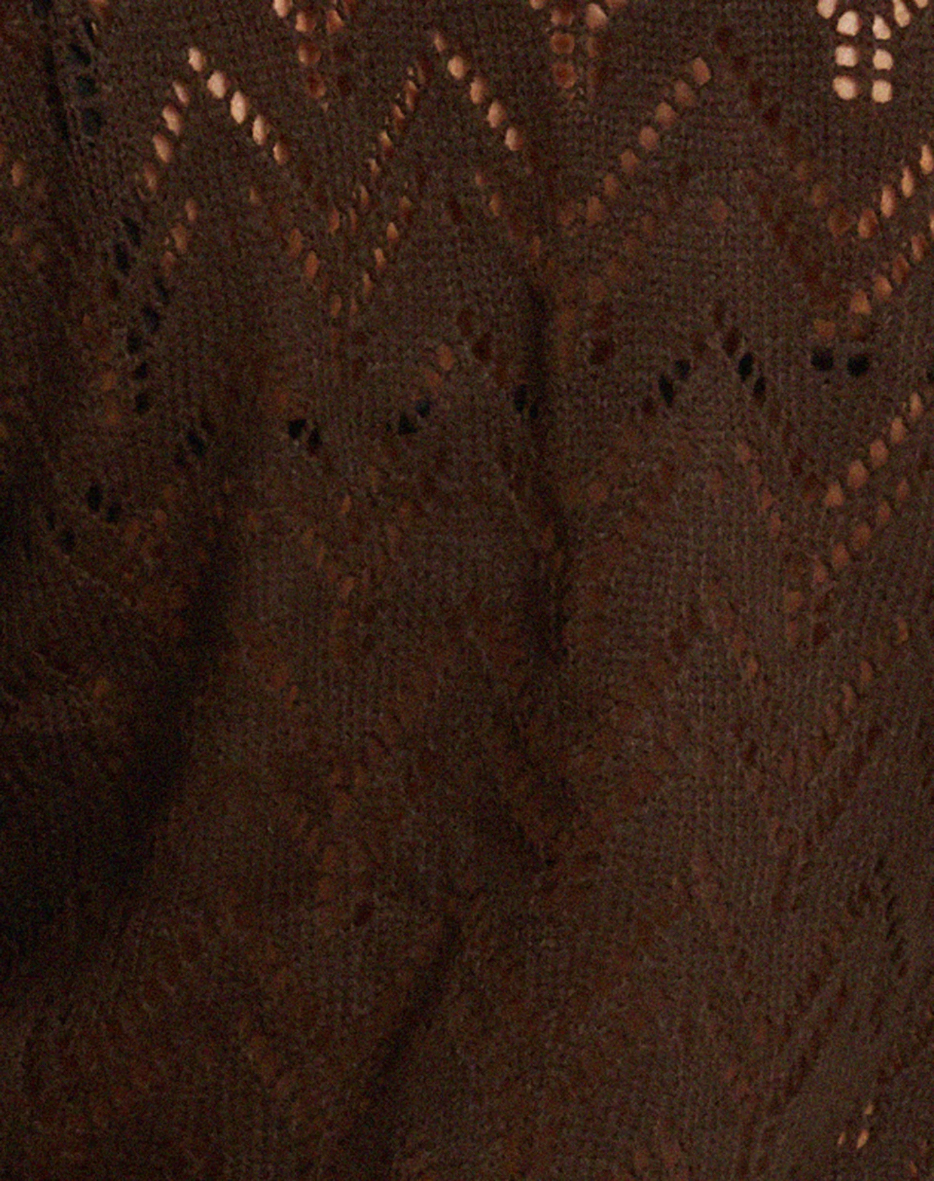 Mahina Cardi in gestricktem Schokoladenbraun - Image 5