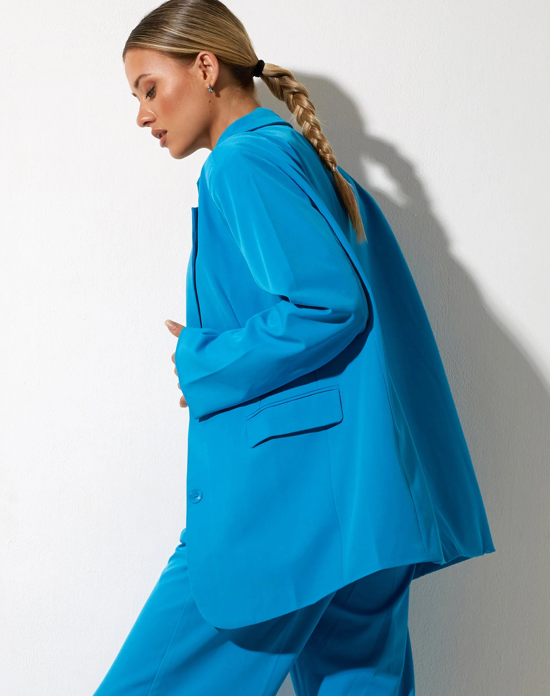 Maiwa Blazer in Tailoring Blau - Image 4