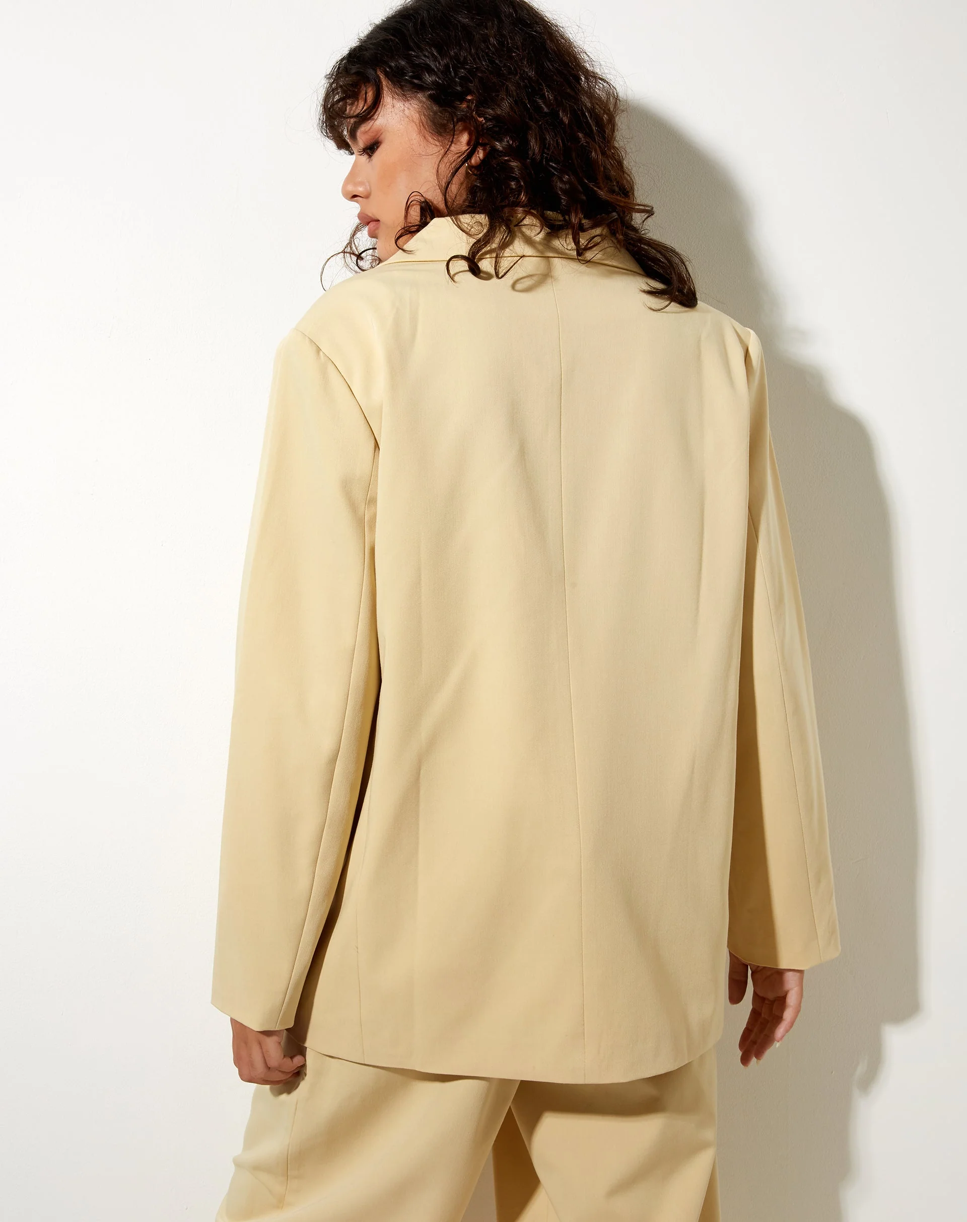 Maiwa Blazer in Buttercreme - Image 2