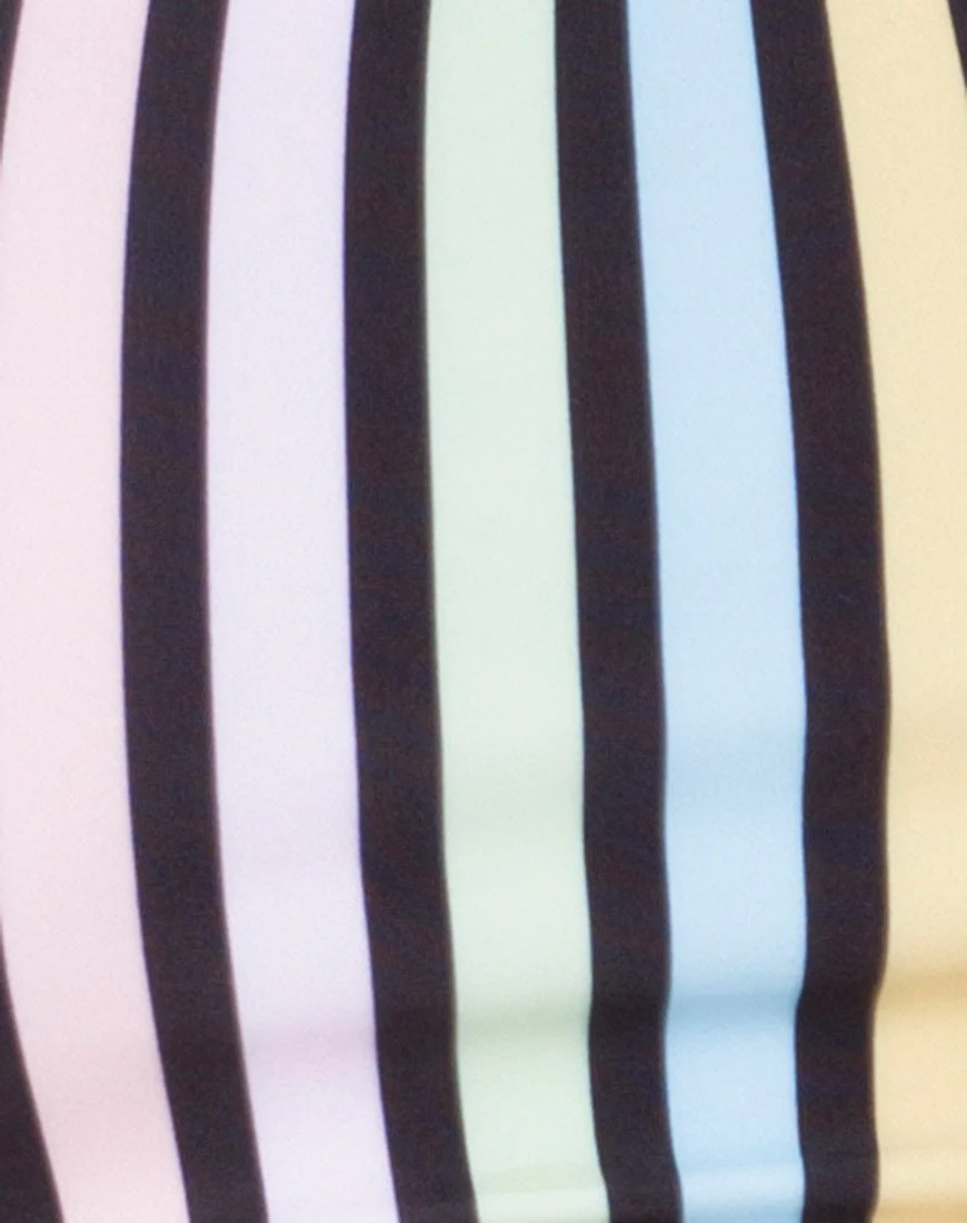 Malee Bikinioberteil in New Stripe - Image 5