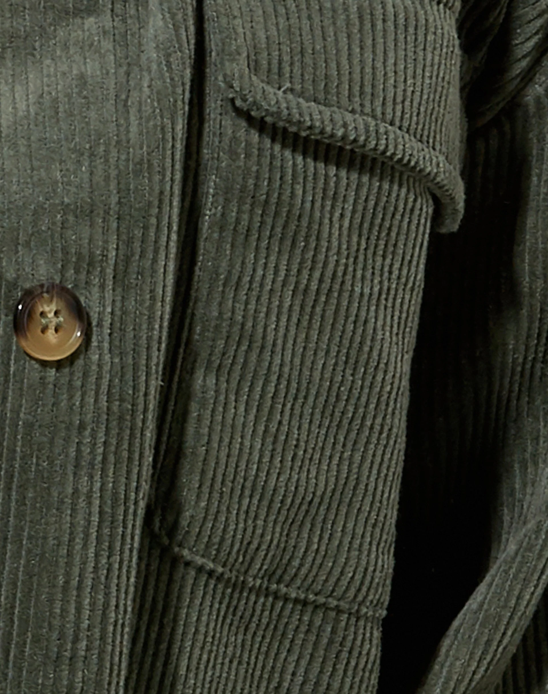 Marcy Hemd aus Kord Khaki - Image 5