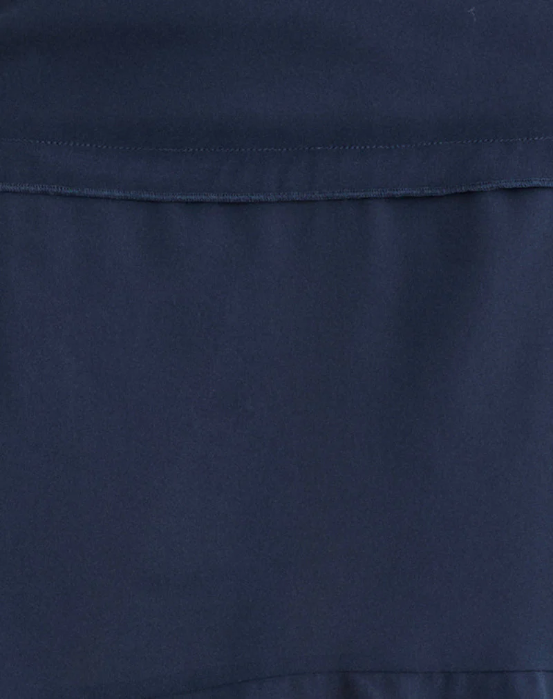 Marella Midirock aus Chiffon in Blau Graphit - Image 7