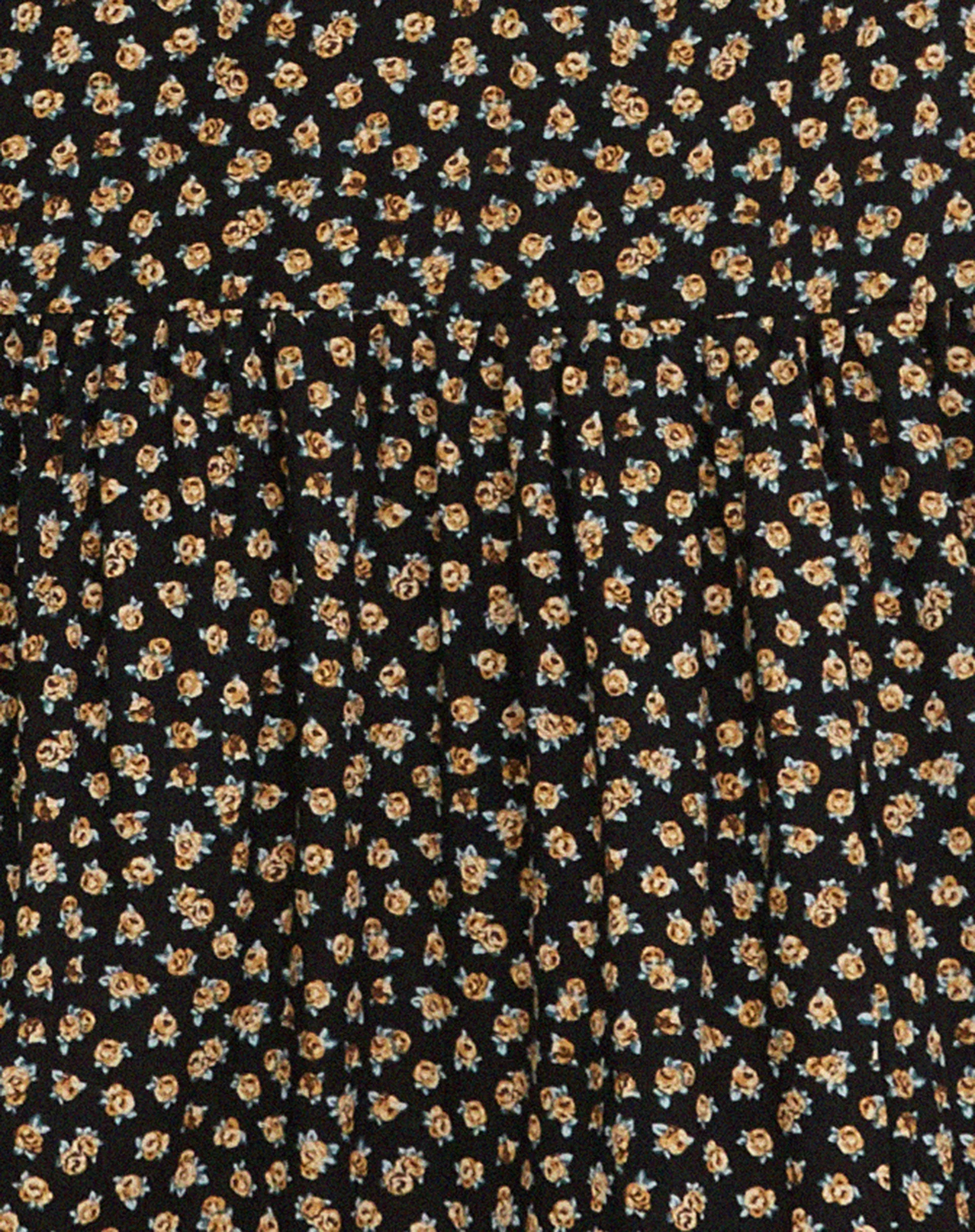 Marisol Maxikleid in Ditsy Floral Bronze - Image 5