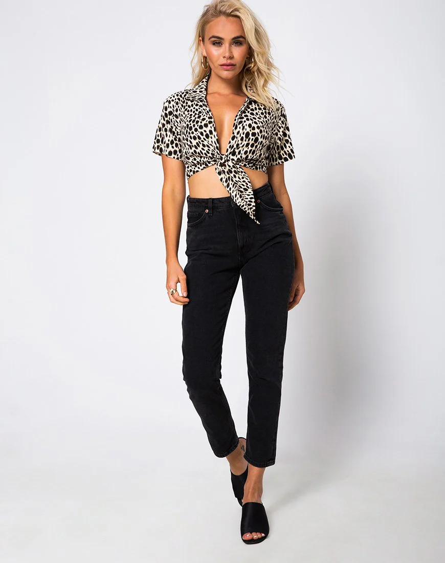 Marleigh Crop Top in Gepard - Image 3