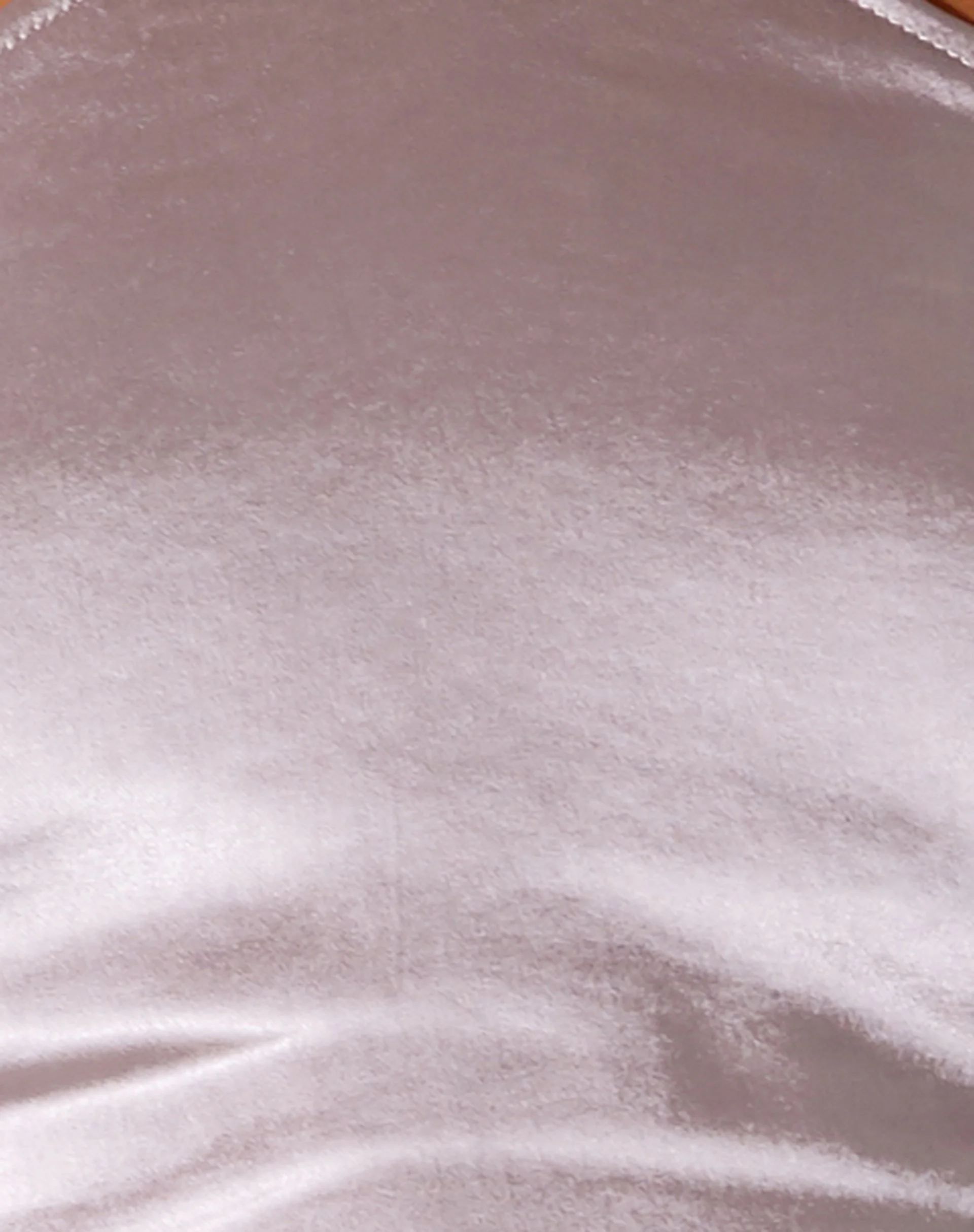 Maudy Crop Top In Satin Silber Grau - Image 6