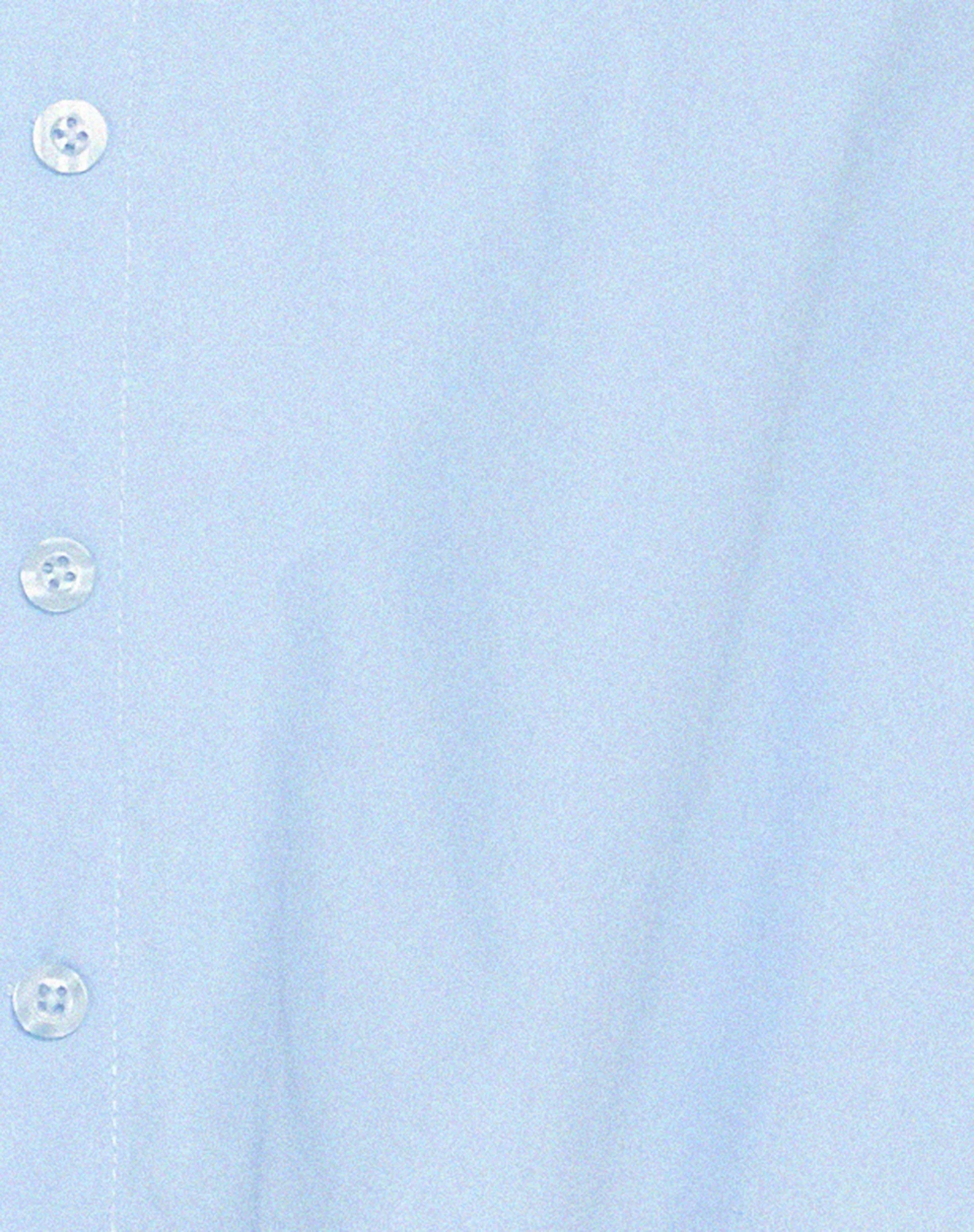 Mavis Button Up Hemd aus Popeline Himmelblau - Image 7