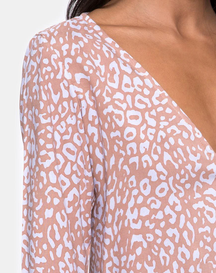 Merida Bluse in Leopardenfleck - Image 5
