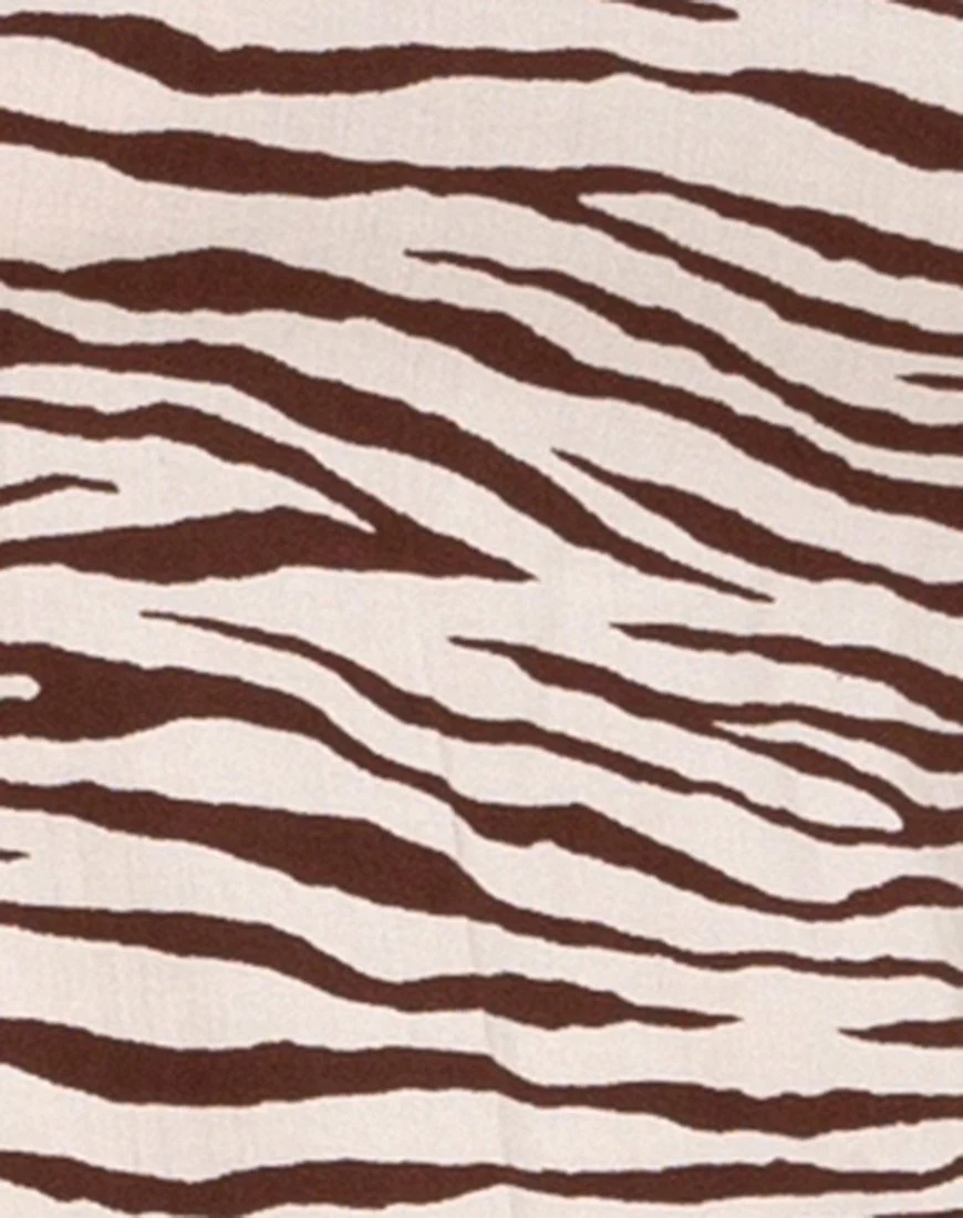 Mirzani Kleid in Easy Tiger Kakao - Image 5