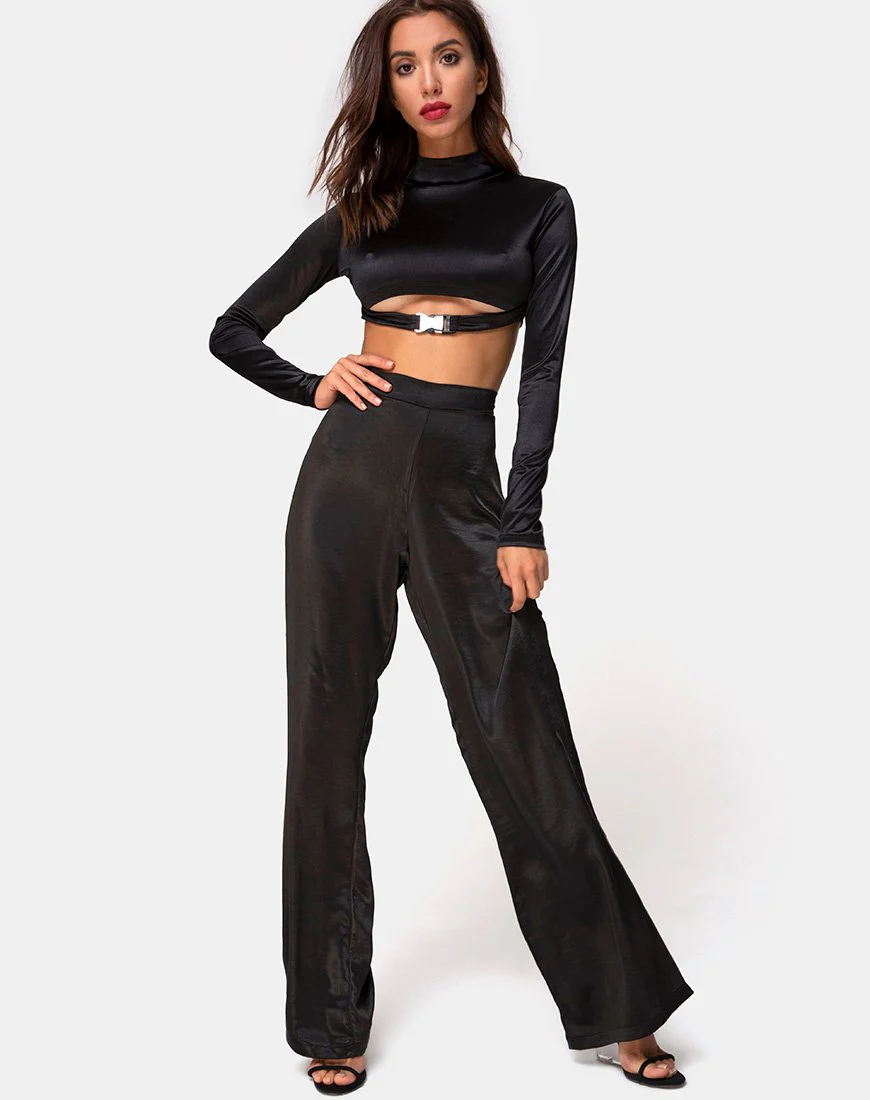 Moneca Top in Schwarz - Image 3