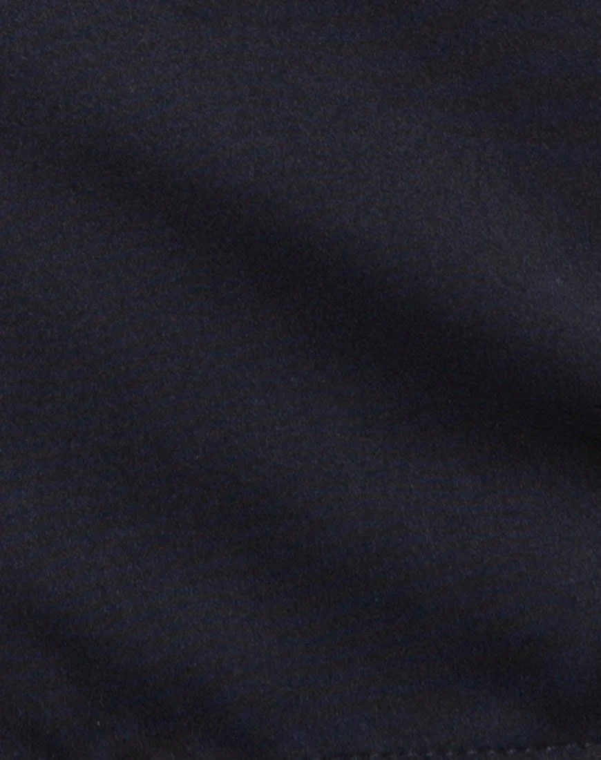 Mosley Cami Top in Satin Schwarz - Image 5