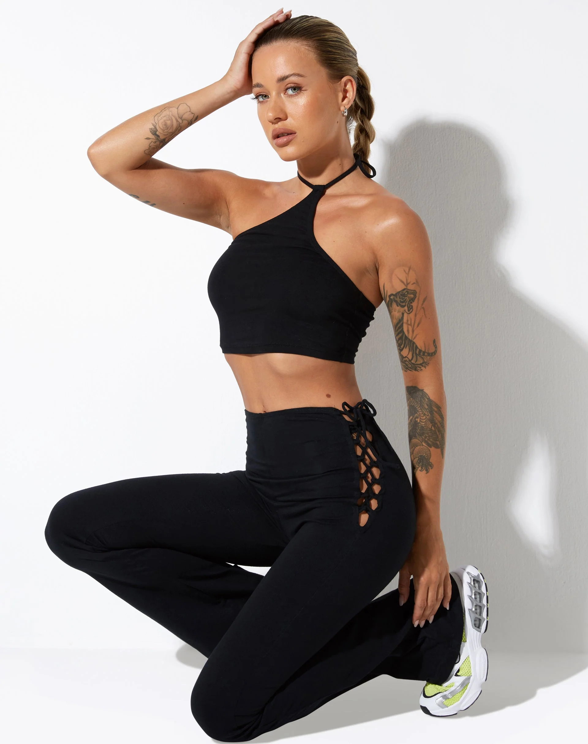Mustika-Hose aus Lycra Schwarz - Image 3