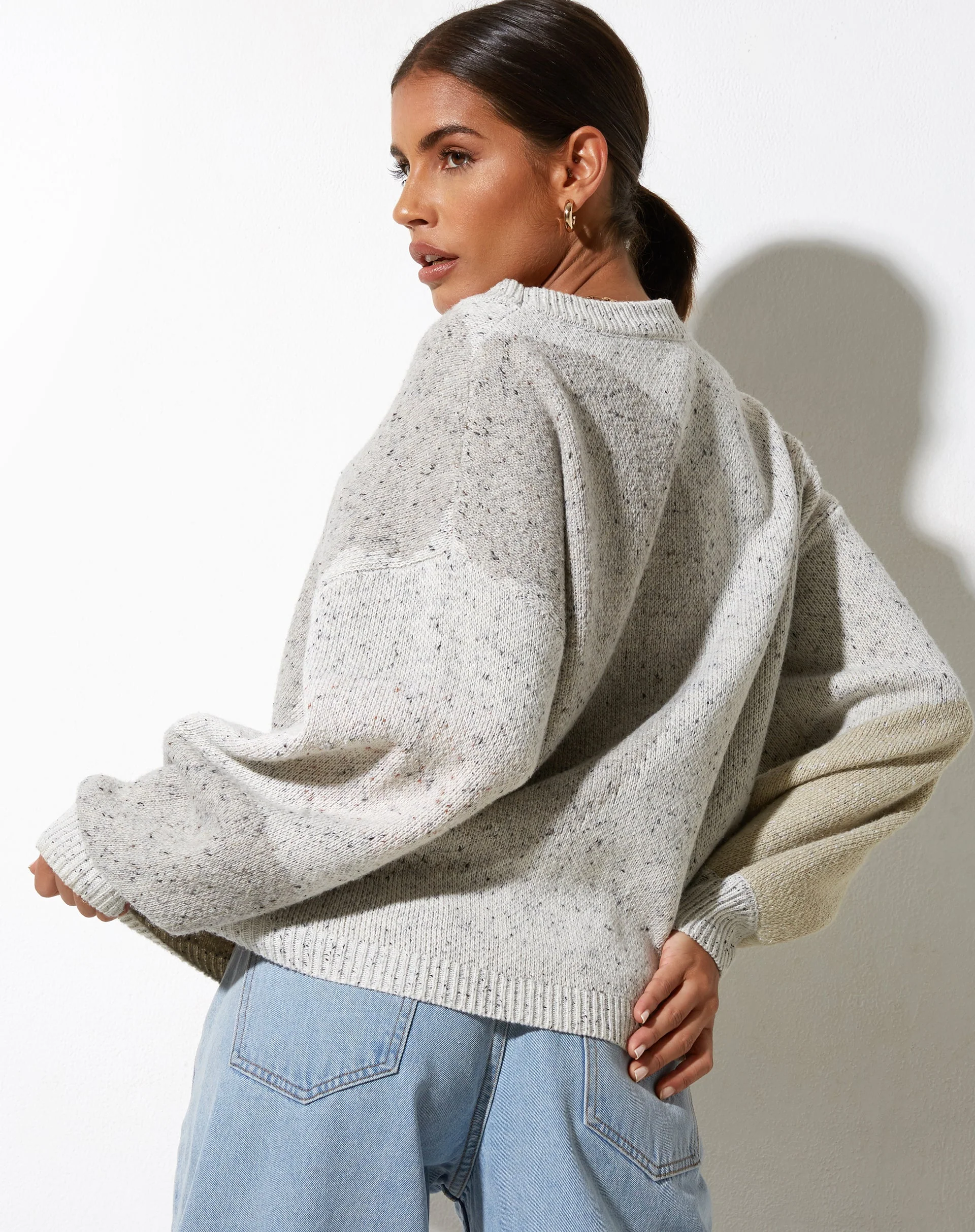 Namari Pullover in Abstrakt Splodge - Image 4
