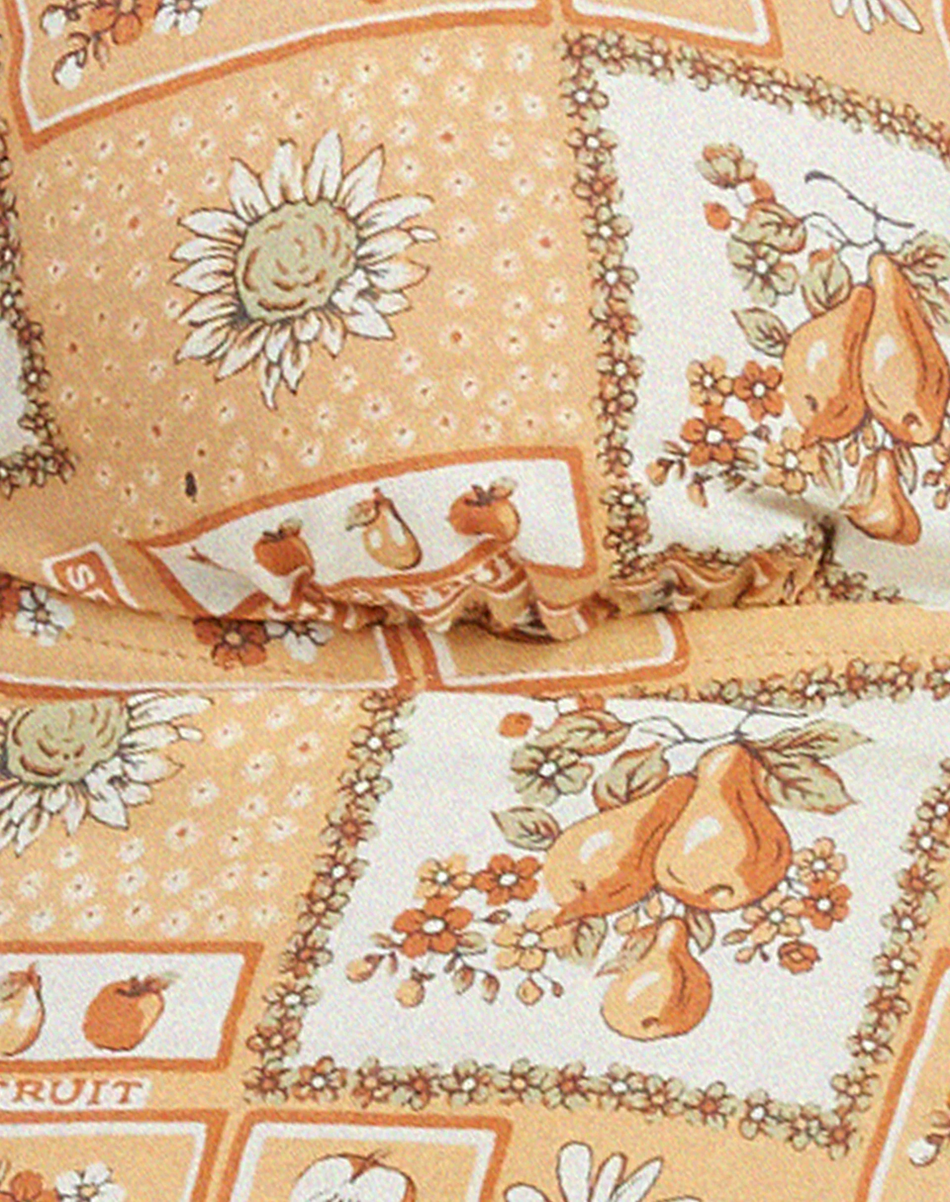 Nanda Crop Top mit Picknick-Print Braun - Image 5