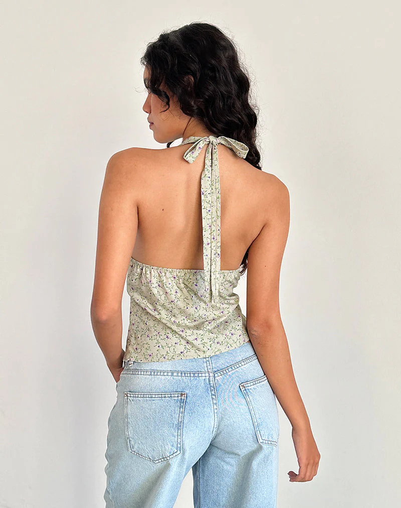 Nandu Neckholder-Top in Parma-Violett - Image 3