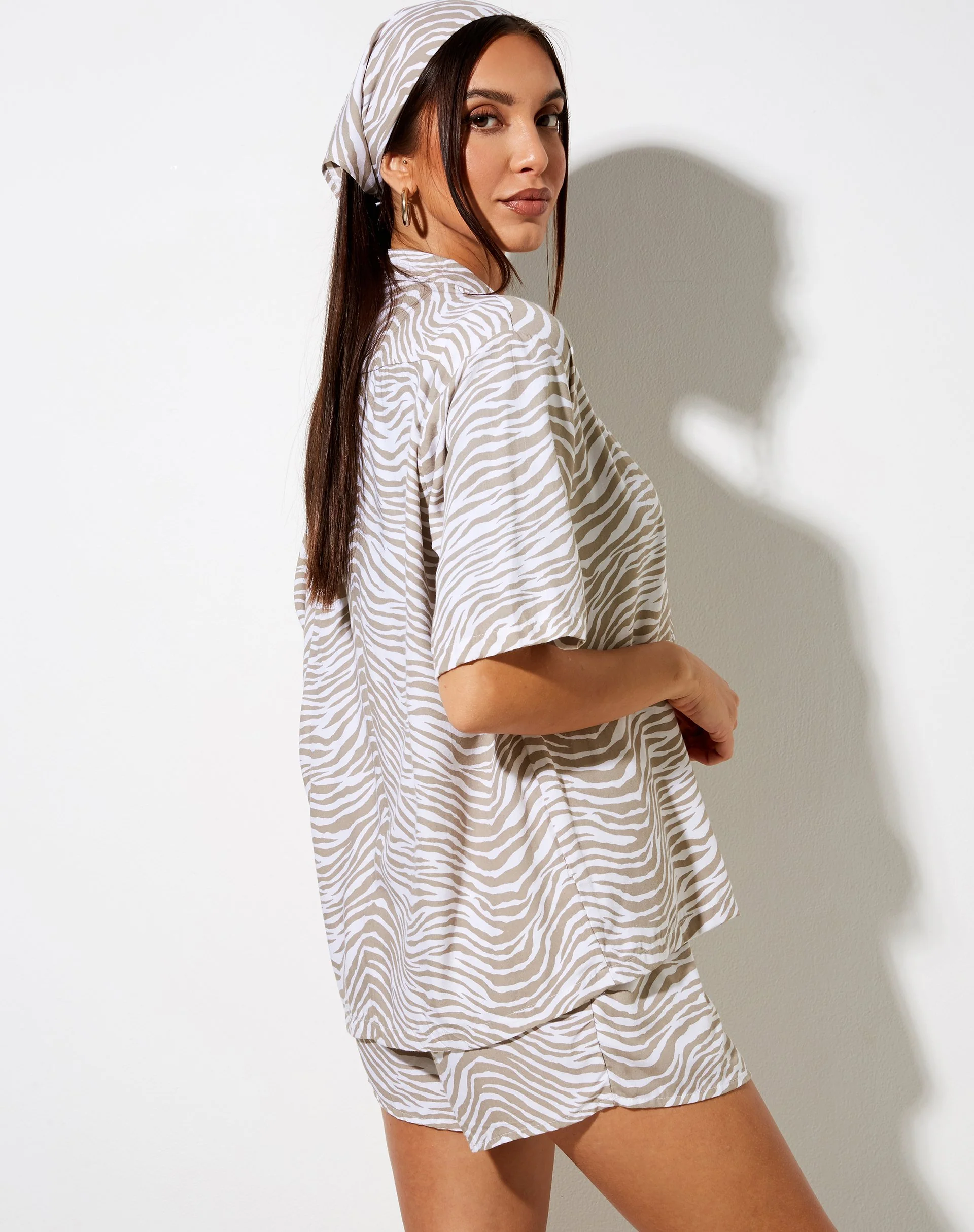 Narsi Hemd in Zebra Tonal - Image 2