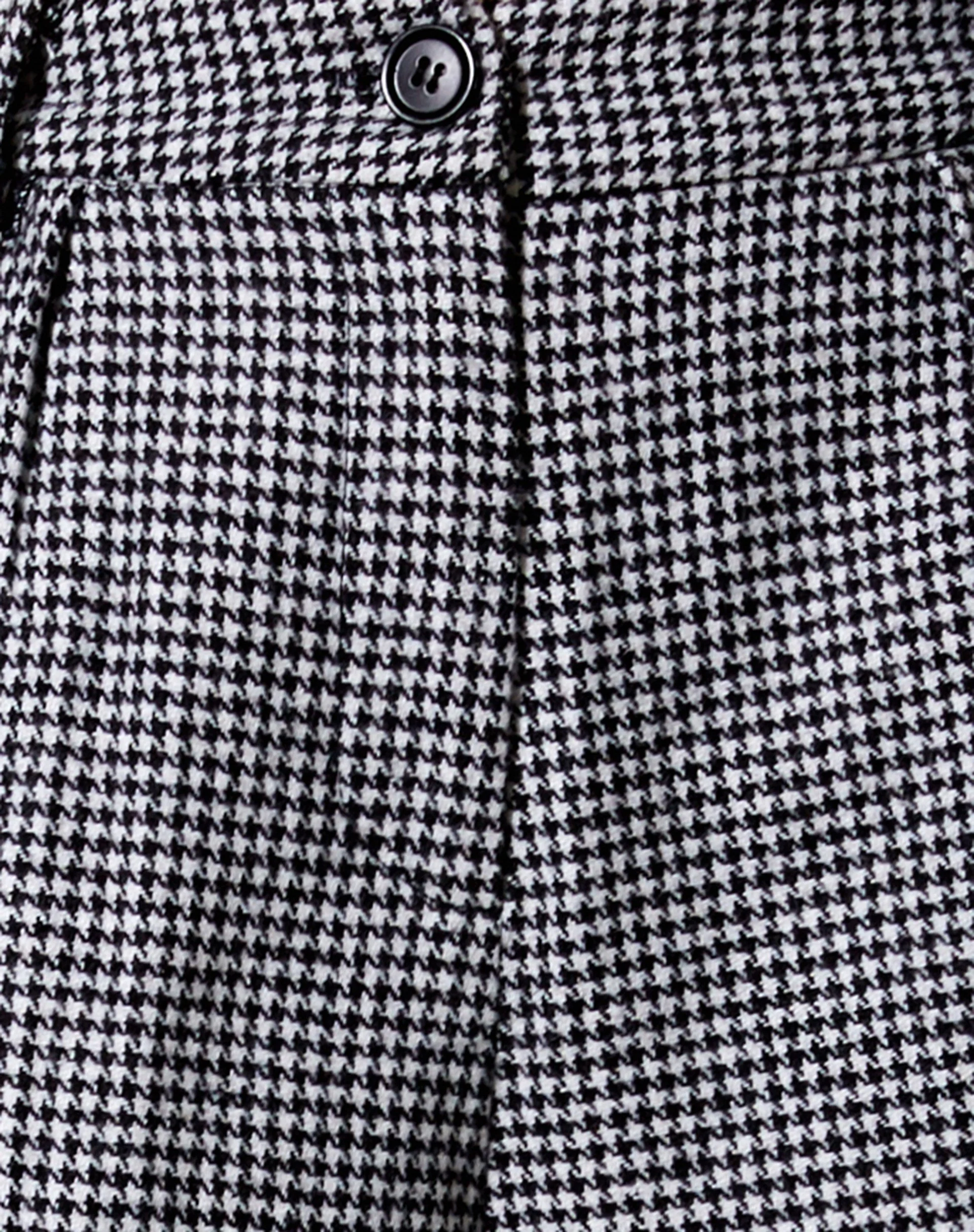 Natania Hose in Dogtooth Schwarz und Weiß - Image 6