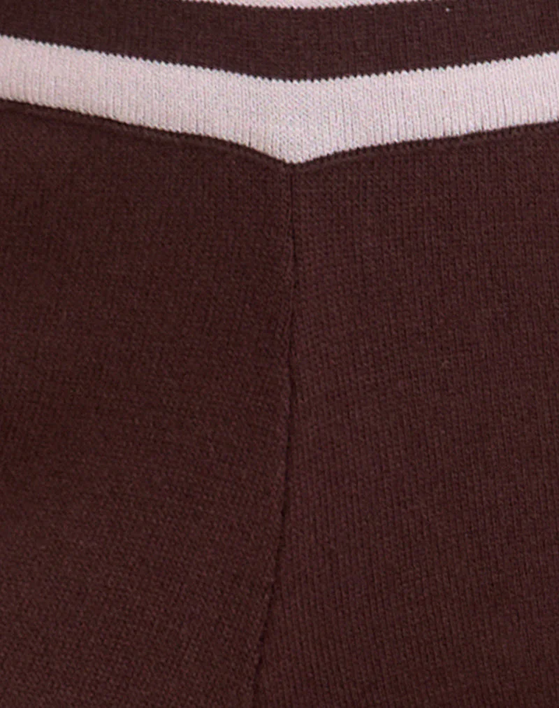 Natela Trouser in Dark Brown - Image 5