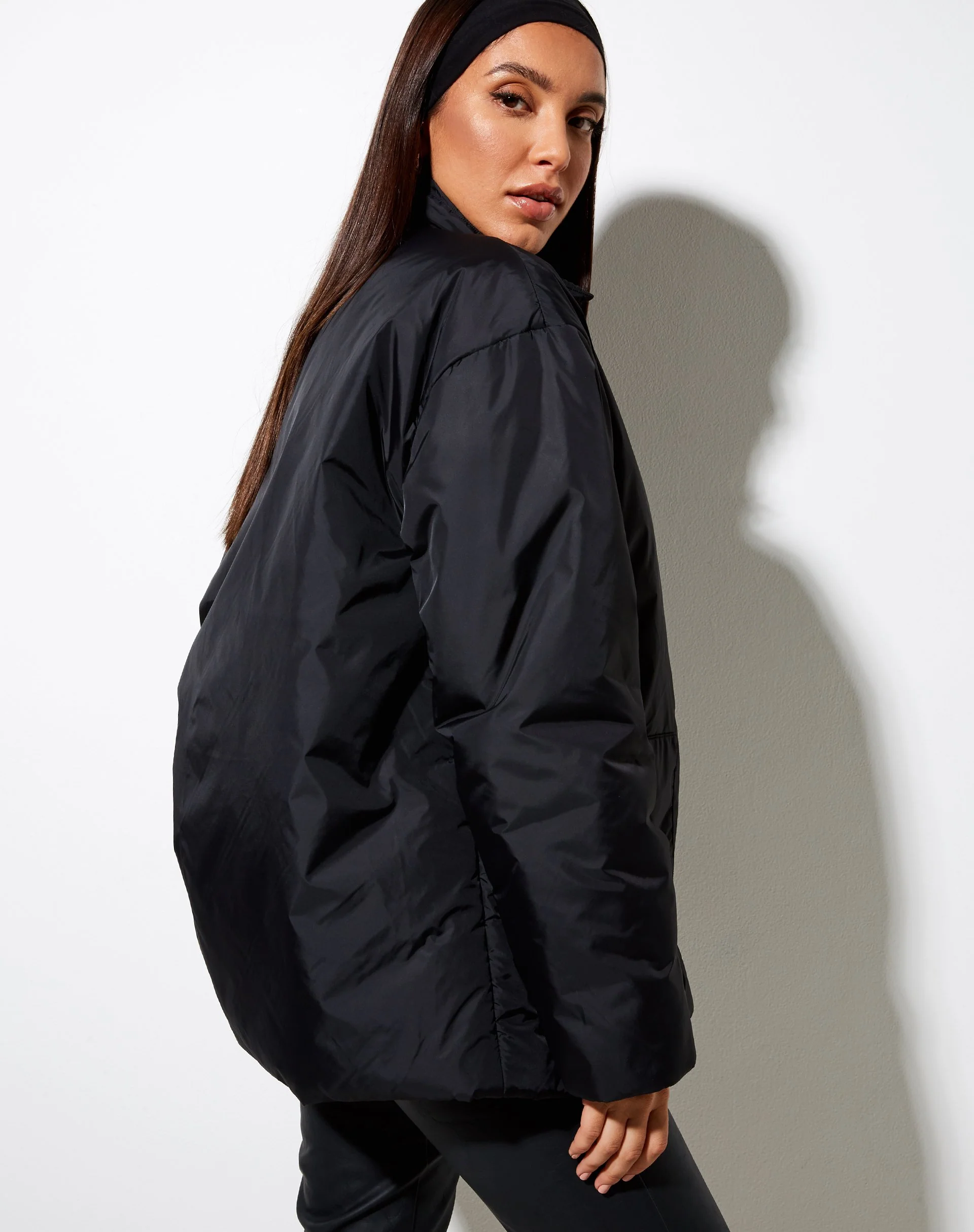 Nemal Jacke in Schwarz 'Angel Energy' Label - Image 2