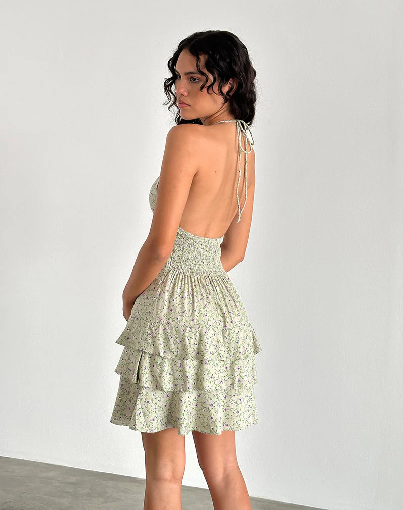 Nenita Minikleid in Parma Violett - Image 3