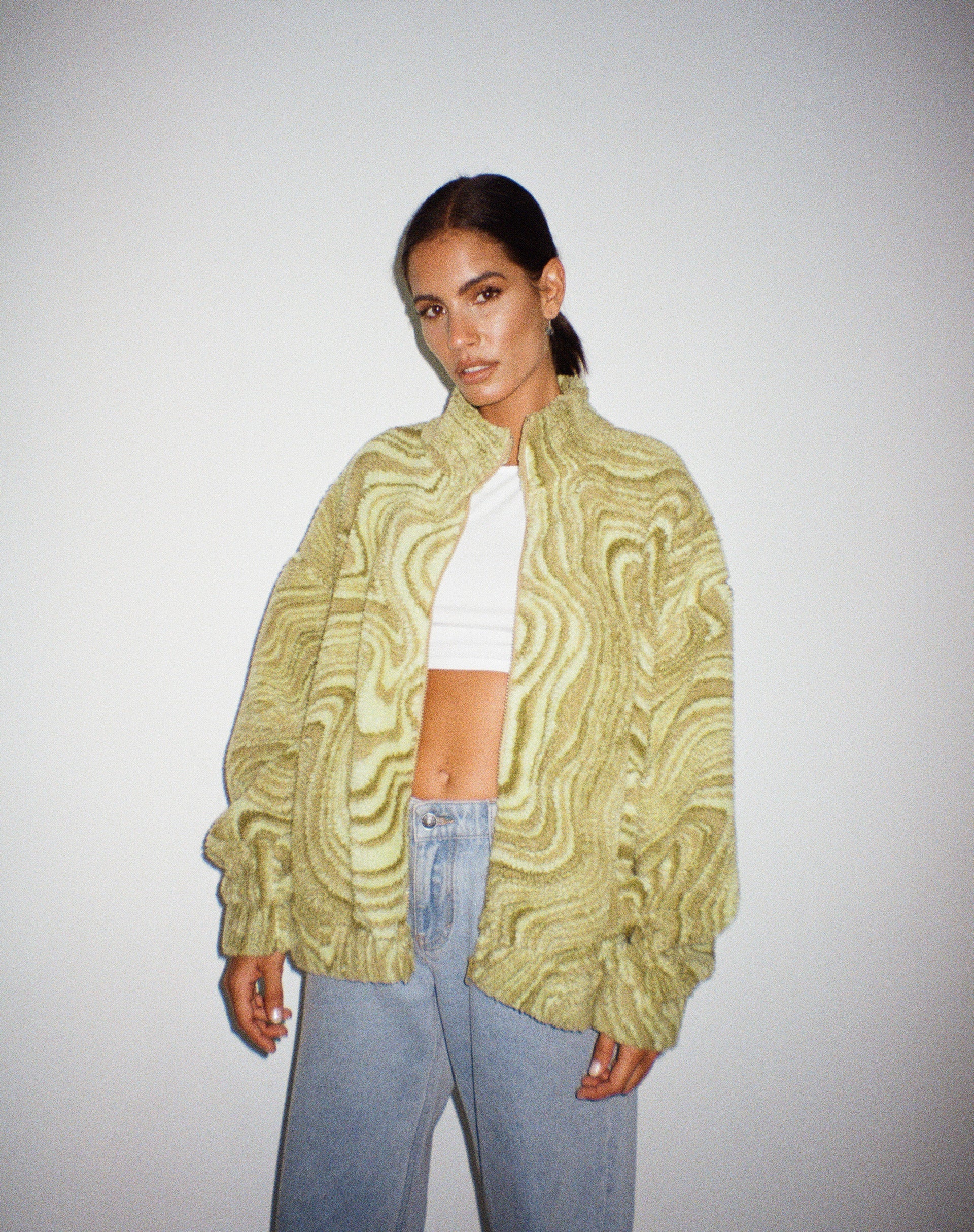 Nereo Jacke in Ripple Grün