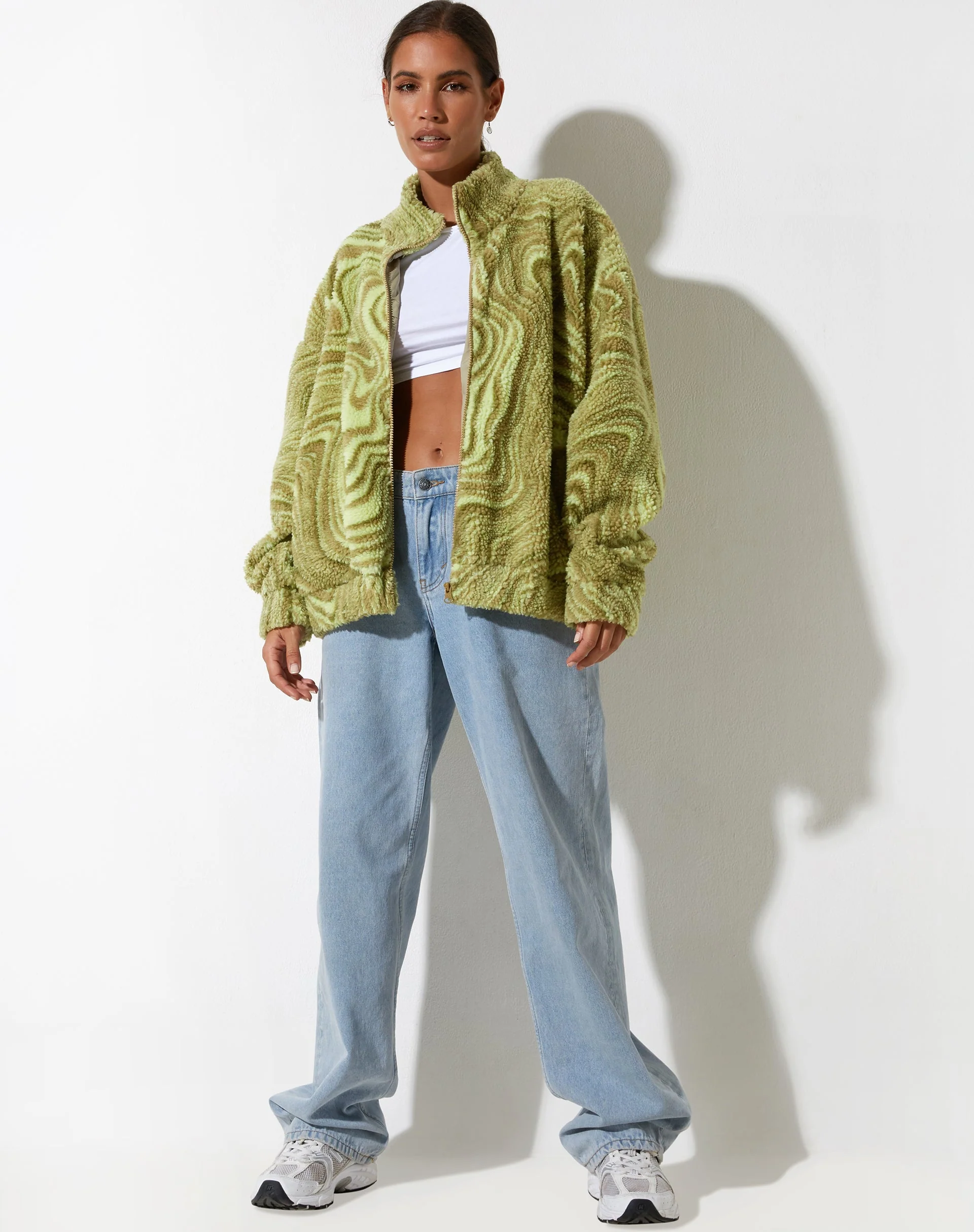 Nereo Jacke in Ripple Grün - Image 3