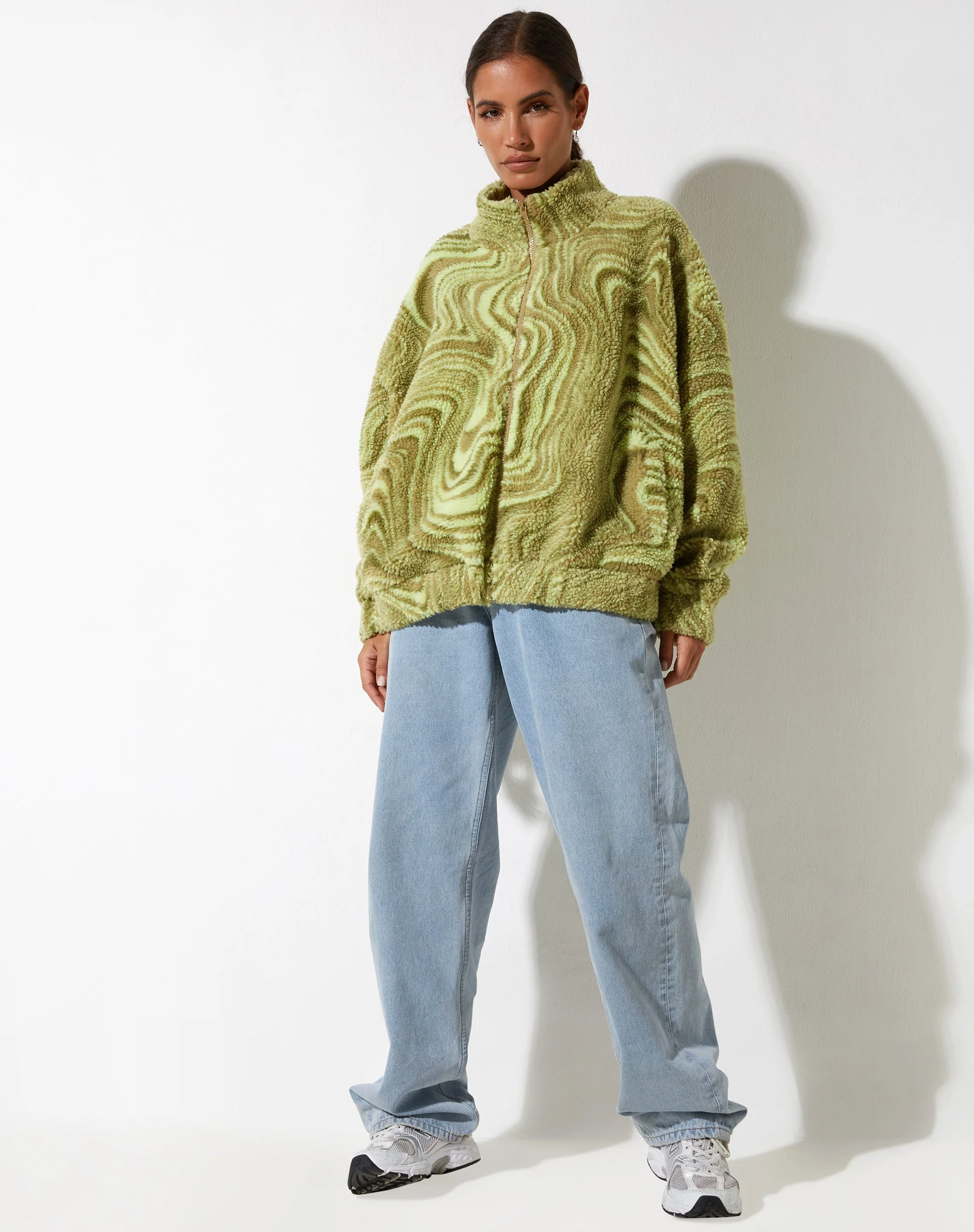 Nereo Jacke in Ripple Grün - Image 4