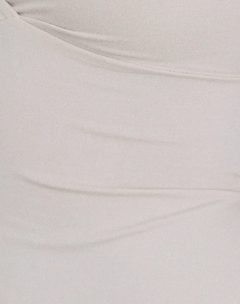 Netan Crossover Top in Cannoli Cream - Image 7