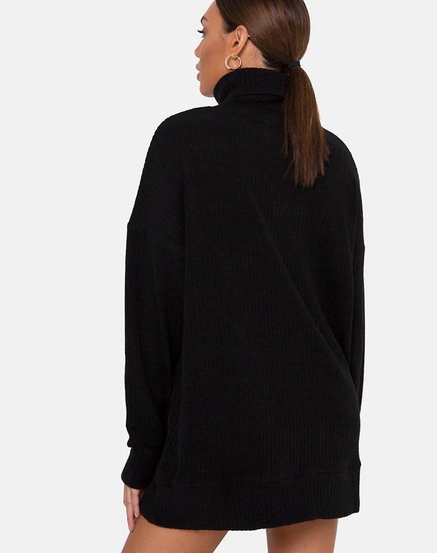 Neva-Pullover in Schwarz - Image 2
