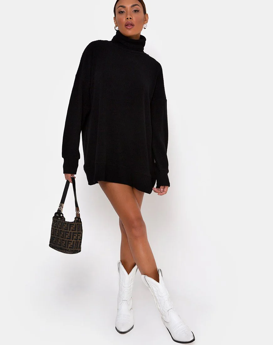 Neva-Pullover in Schwarz - Image 3