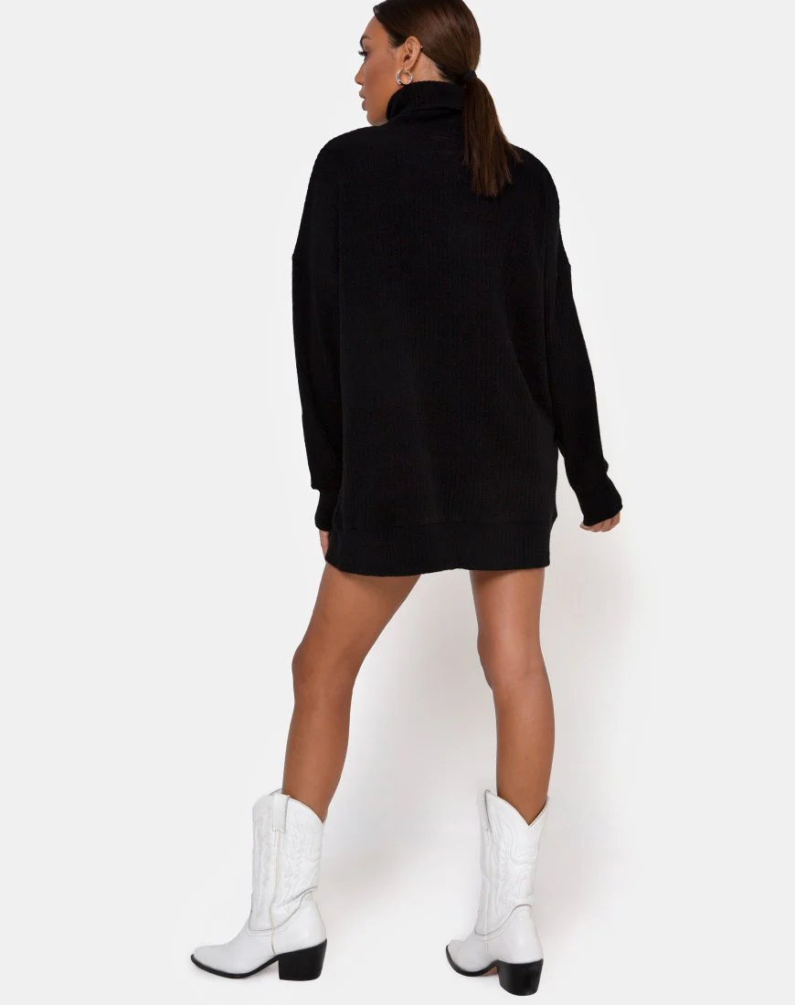 Neva-Pullover in Schwarz - Image 4