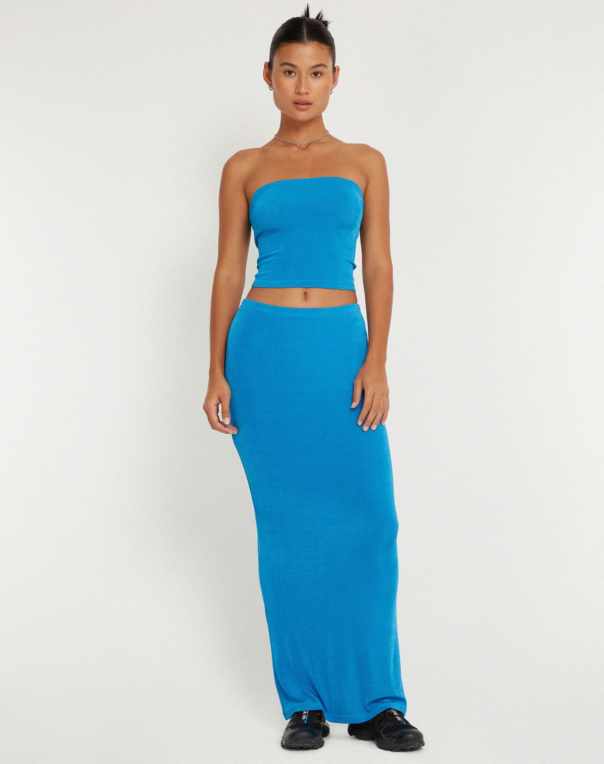 Neu Tulus Flood Maxirock in Electric Blue - Image 3