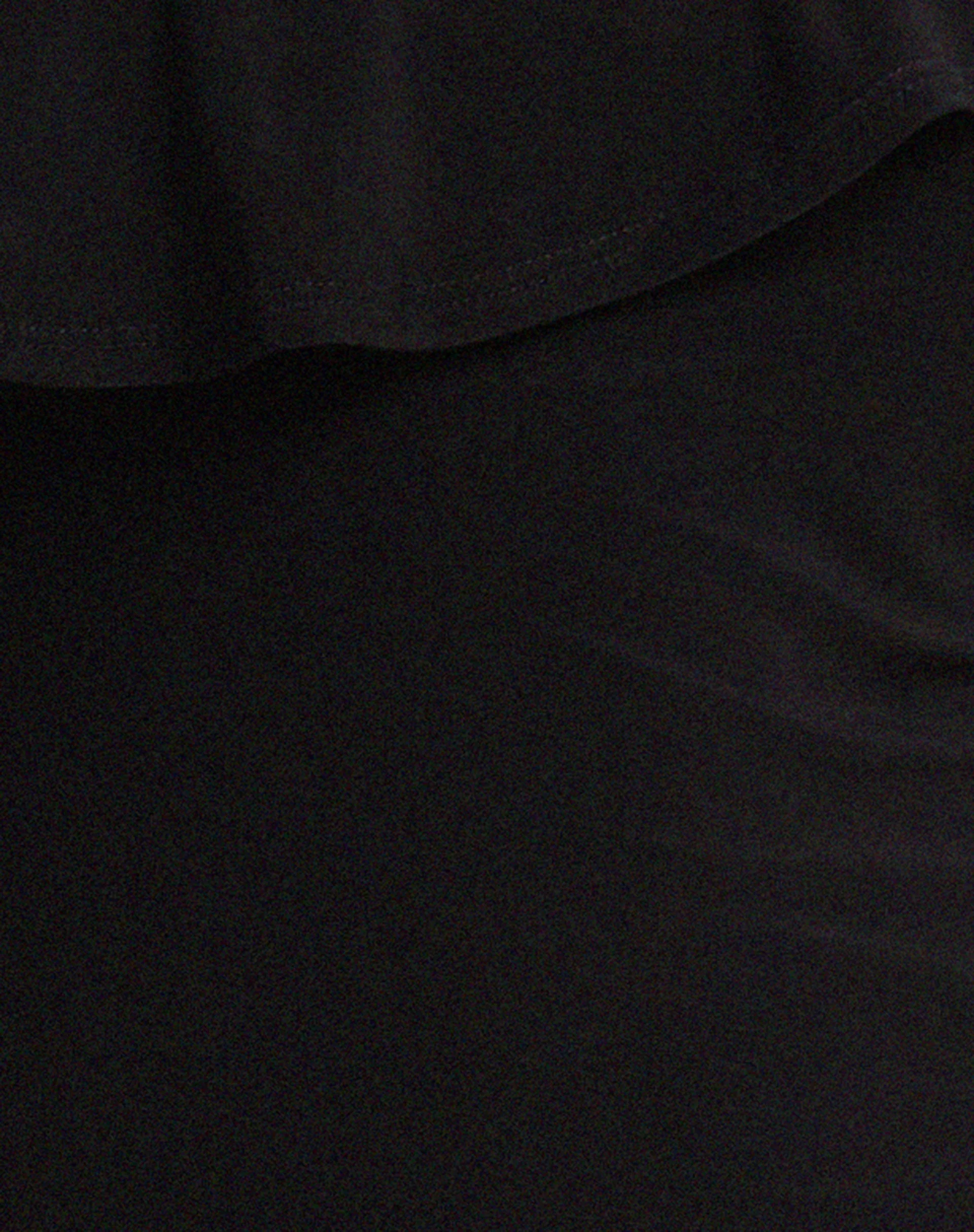 Nikala Minikleid in glattem Schwarz - Image 5
