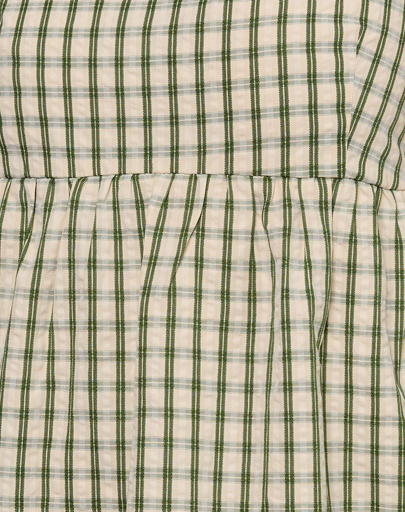 Nikita Minikleid in grünem Karo - Image 5