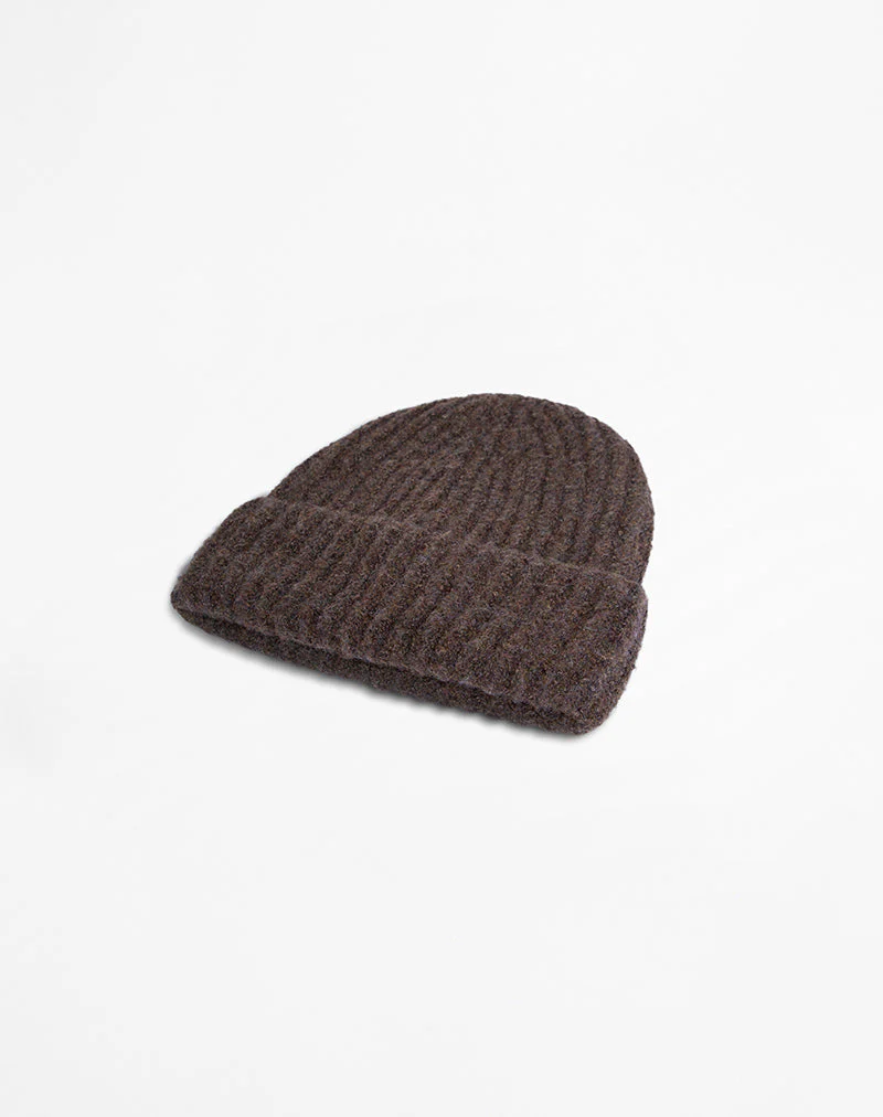 Nivo Beanie in Braun - Image 4