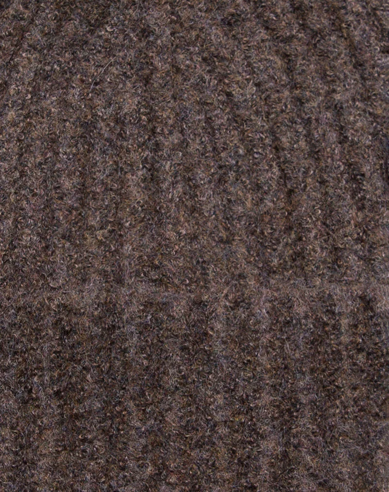 Nivo Beanie in Braun - Image 5