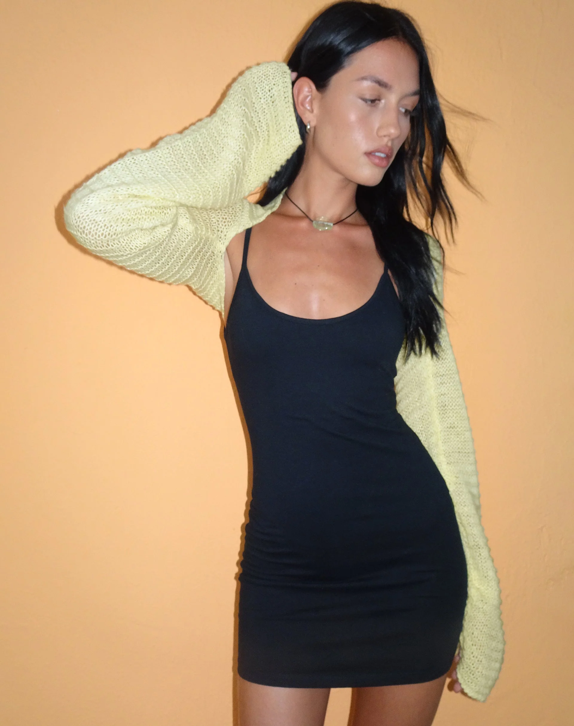 Nobila Shrug Top in Zitrone